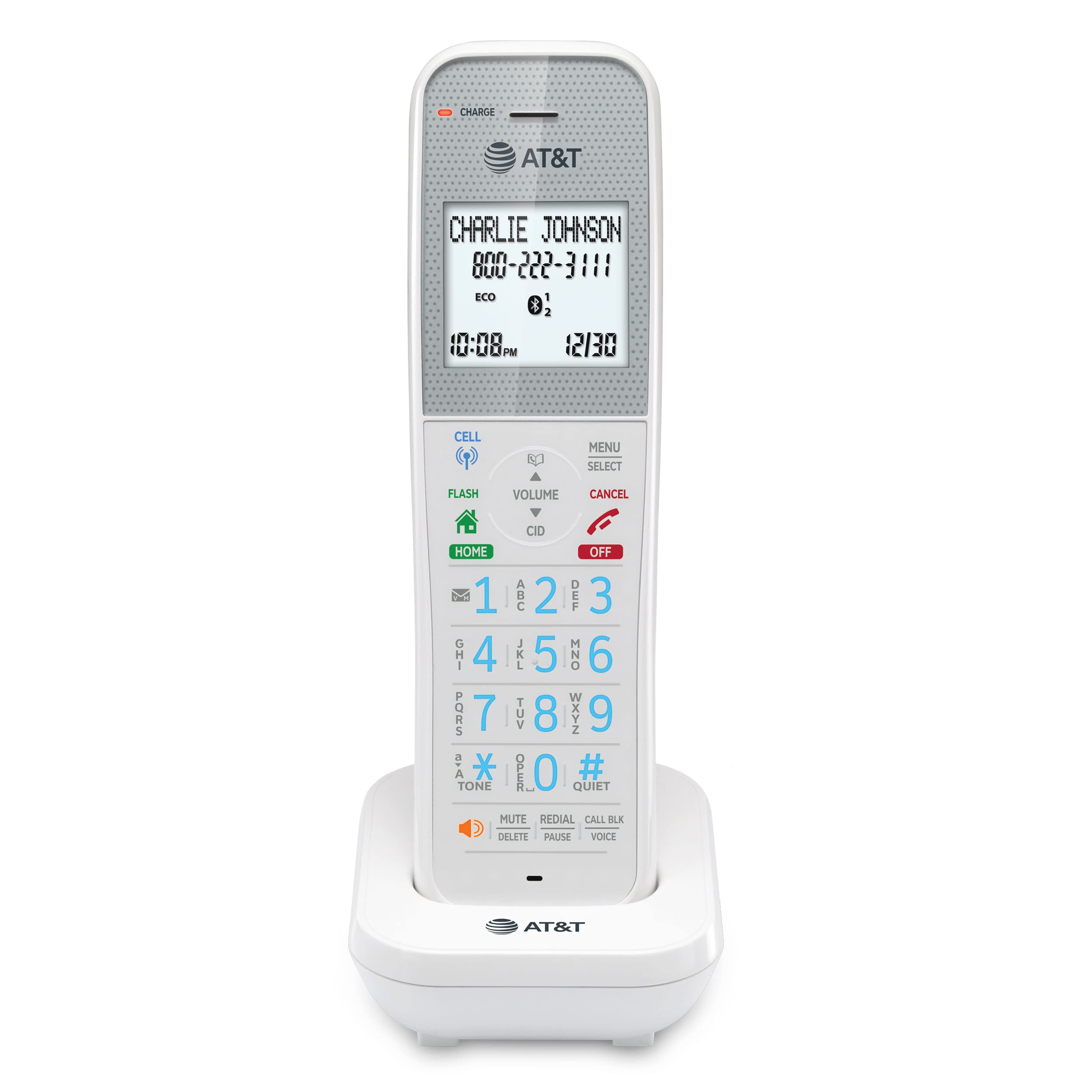 At&T Dal75011 Accessory Handset For Gl2113 X Or Dal75X11 Phone System (White)