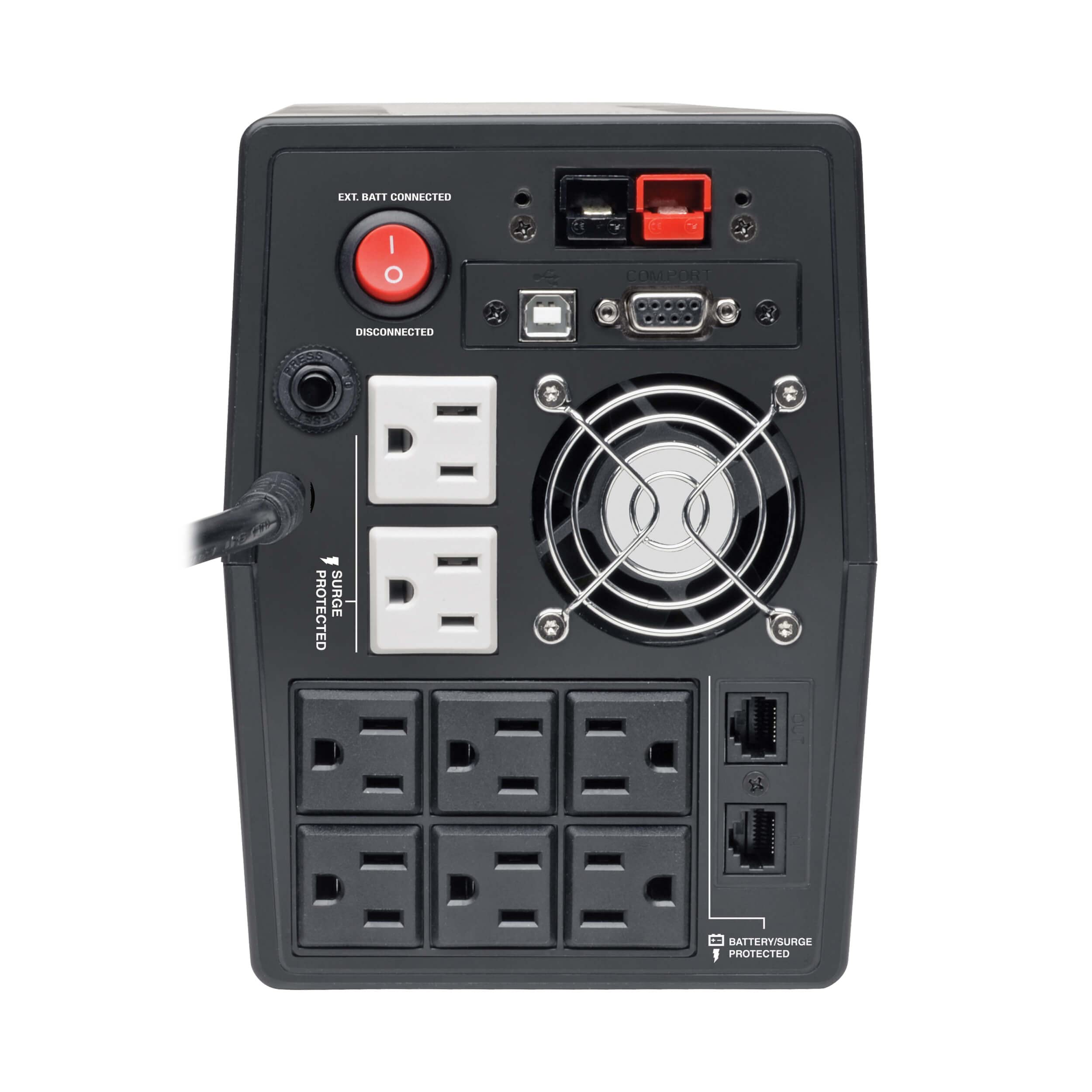 Tripp Lite 1500Va Ups Backup, 940W Line Interactive Avr, Extended Run Option, Tower, Usb (Omnivs1500Xl), Black