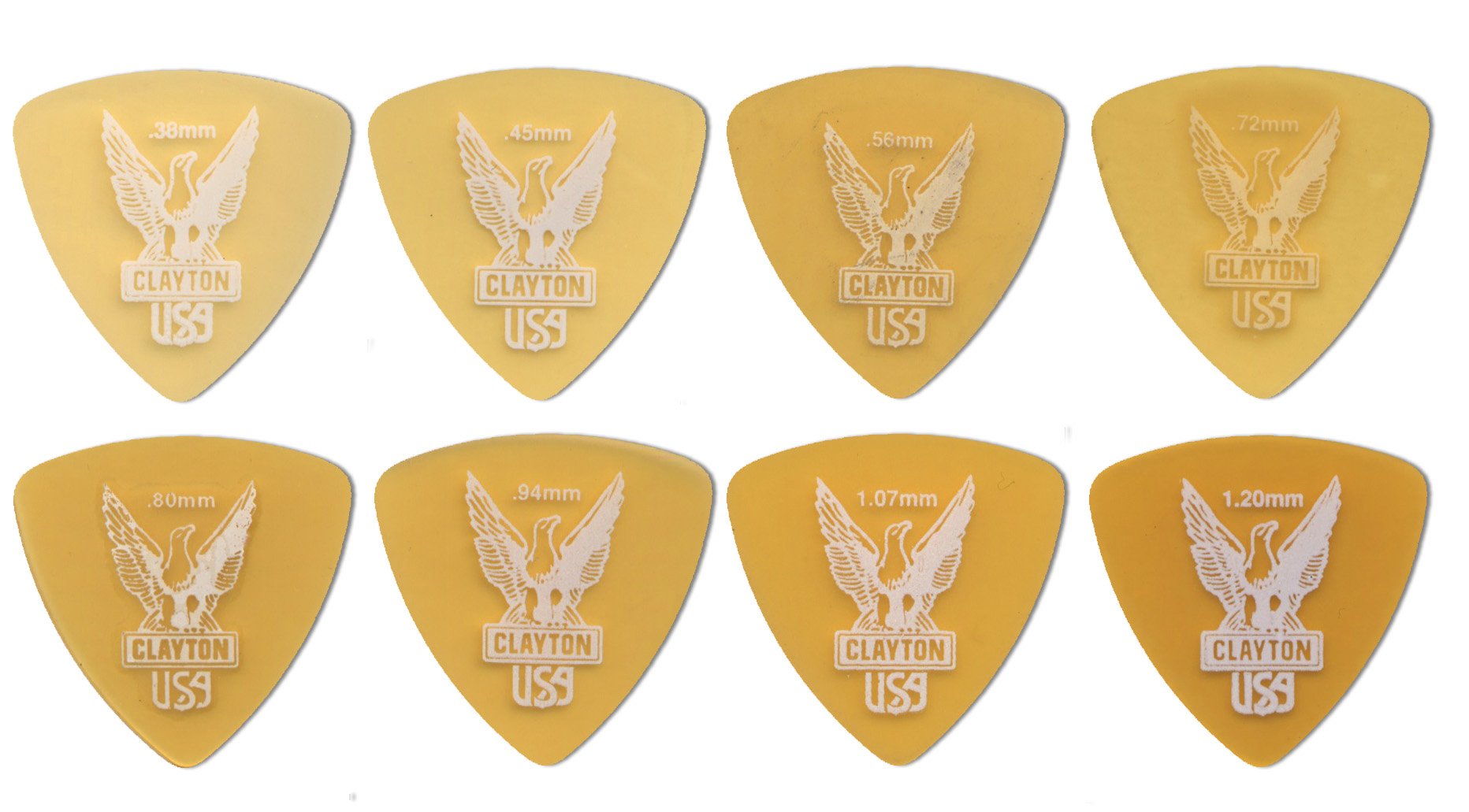 Clayton Picks Ultem URT107/12 Guitar Picks