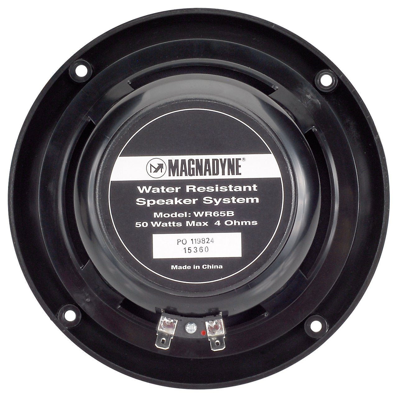 6.5� Water Resistant Speakers 2 Way For Marine, Rvs, & Hot Tubs � Pair