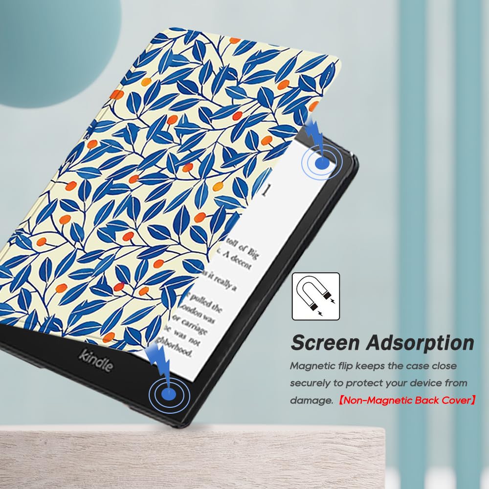 Scsvpn Case For 6.8'' Kindle Paperwhite (11Th Generation   2021) & Kindle Paperwhite Signature Edition With Hand Strap, Auto Wak