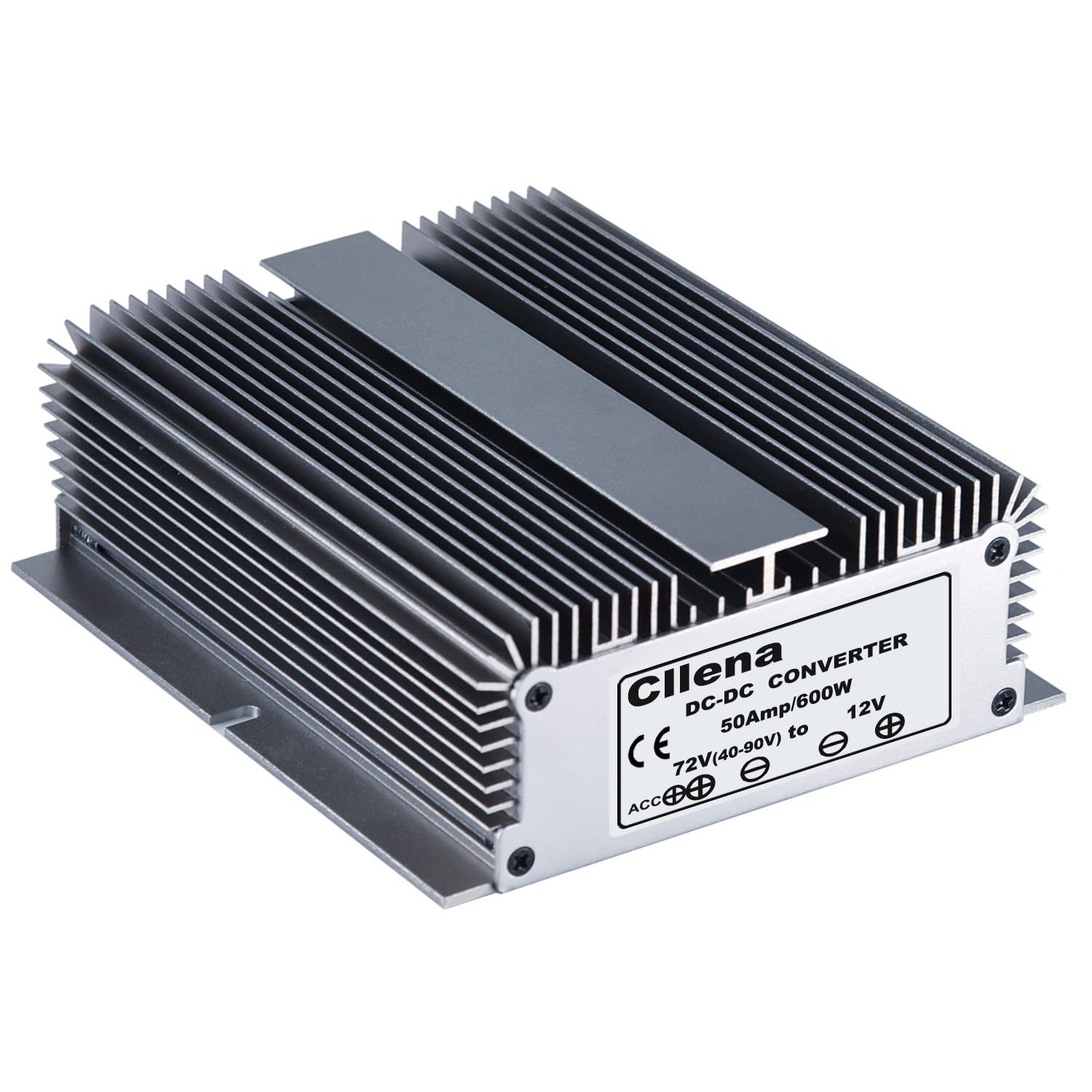 Cllena Dc 40V 90V To 12V Converter Voltage Regulator Reducer 48V 60V 72V Step Down To 12V 50A 600W Converter Waterproof Buck Tra