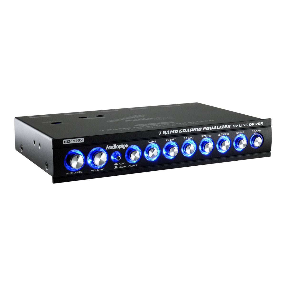 Audiopipe Eq 709X 7 Band Graphic In Dash Equalizer