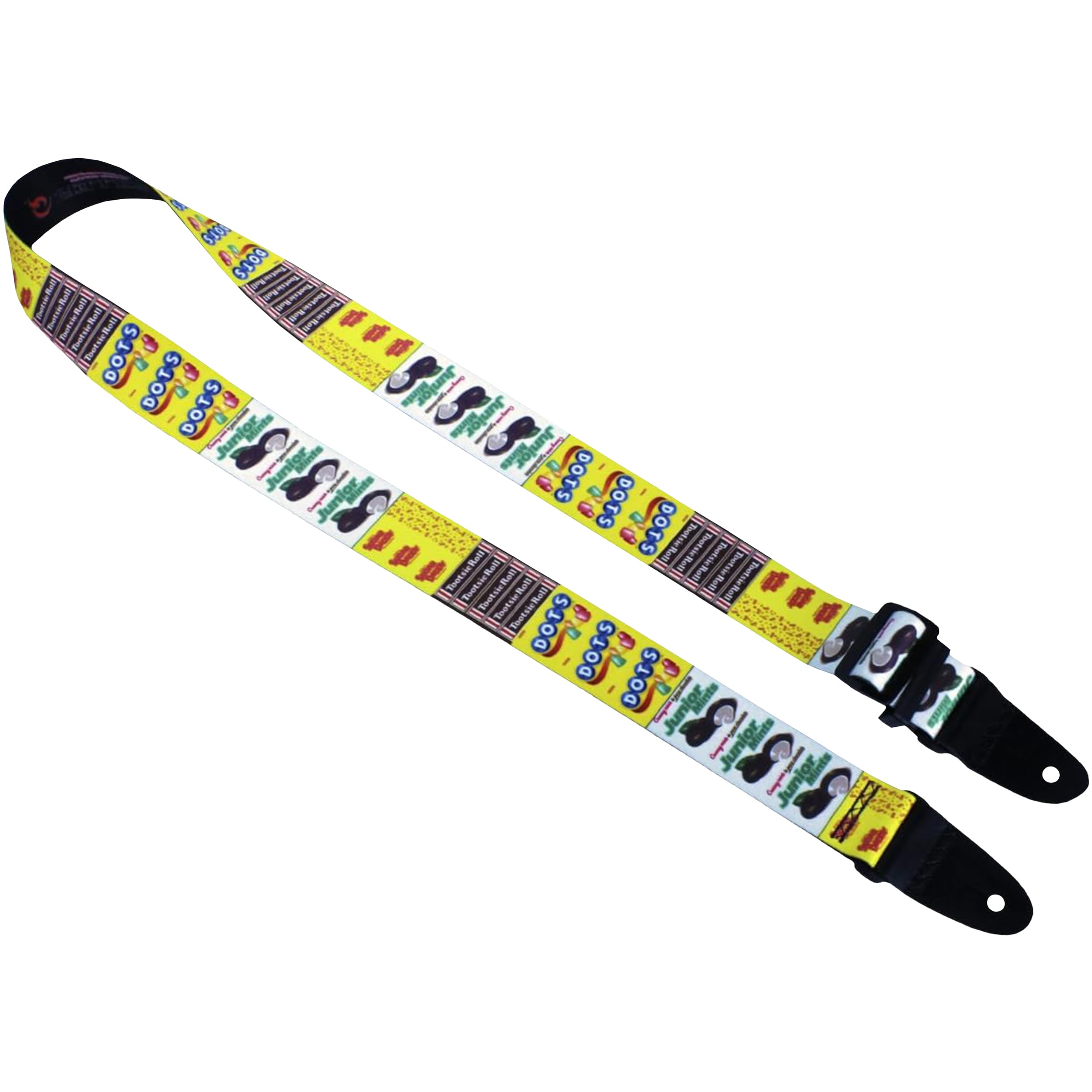 Killer-Q Guitar Strap - Stylish Straps for Electric and Acoustic Guitars With Leather Tabs, 2 Inches x 5 Feet, Movie Candy