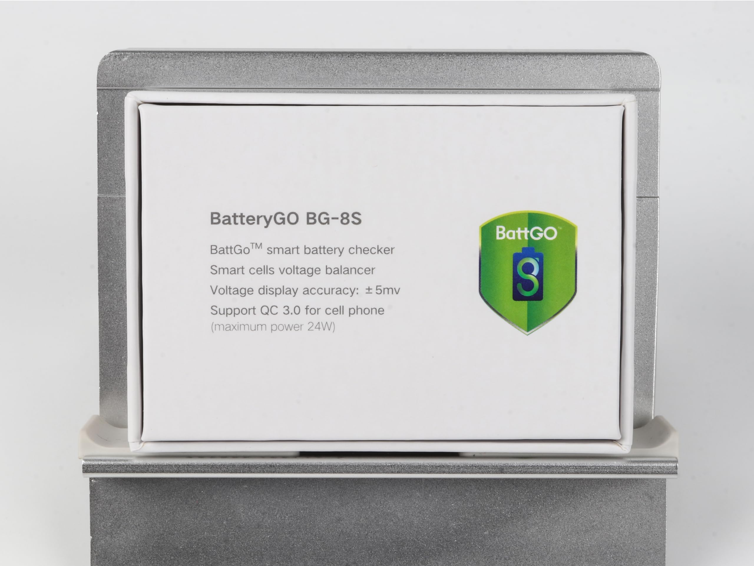 Isdt Battgo Bg-8S Battery Meter, Lcd Display Digital Battery Capacity Checker Battery Balancer Battery Tester For Lipo/Life/ Li-