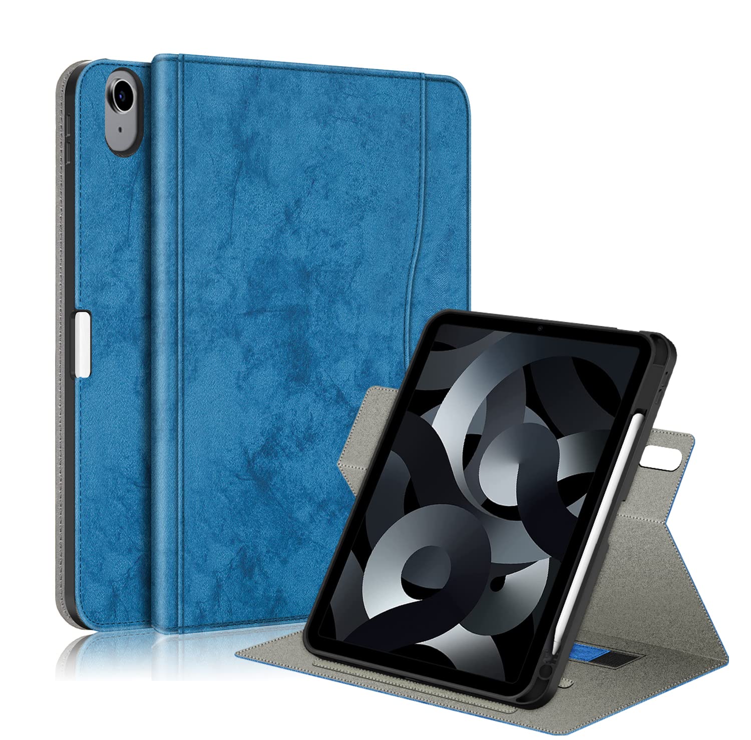 Dingguagua For Ipad 10Th Generation Case 10.9 Inch 2022 With Pencil Holder,(Model: A2696 /A2757 / A2777 Pu Leather Smart Cover A