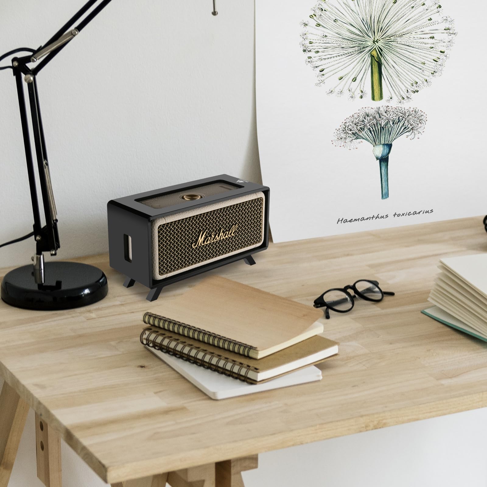 Txesign Acrylic Desktop Stand Holder For Marshall Emberton/Emberton Ii/Emberton Iii Portable Bluetooth Speaker, Table Holder Dis