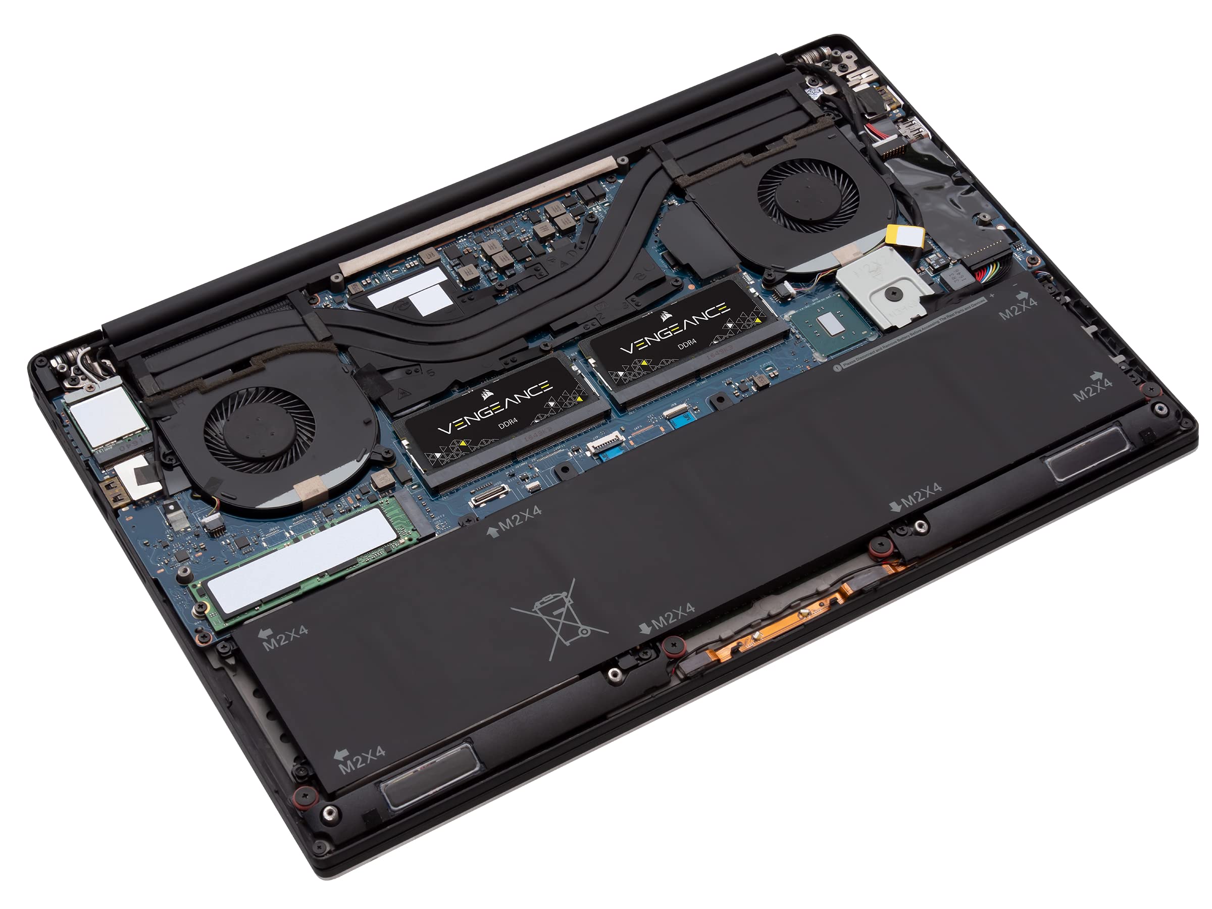 Corsair Vengeance Sodimm Ddr4 Ram 16Gb (1X16Gb) 3200Mhz Cl22-22-22-53 1.2V Intel Amd Laptop Notebook Memory - Black (Cmsx16Gx4M1