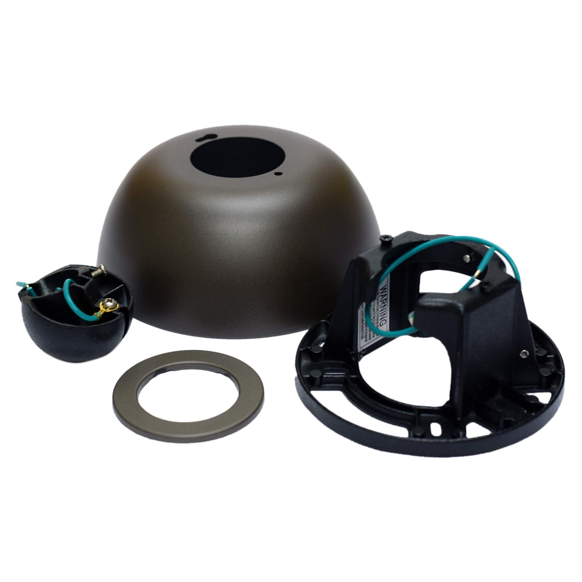 Fanimation Sck1 52Grw Wet Rated Ceiling Fan Sloped Ceiling Kit   Matte Griege