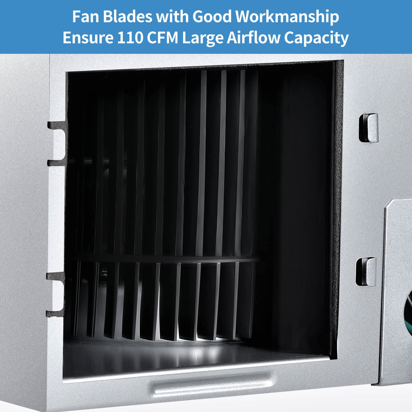 Joeaonz Bathroom Fan 110 Cfm Very Quiet With Matel Housing, Ceiling Mount Exhaust Ventilation Fan Large Air Flow Capacity, Energ