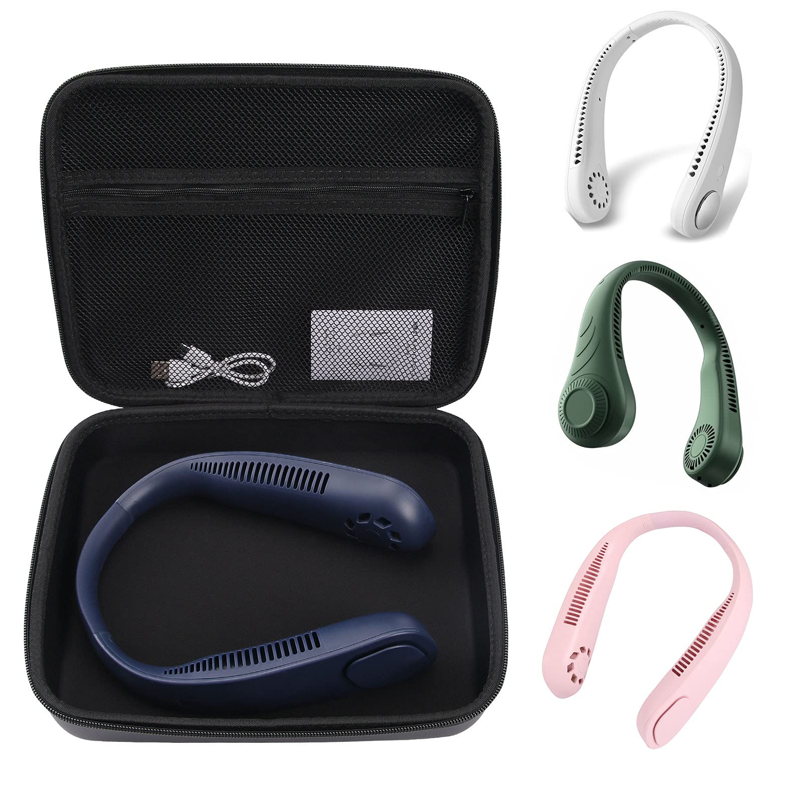 Maitexi Hand Free Personal Fan Case For Rechargeable Neck Fans