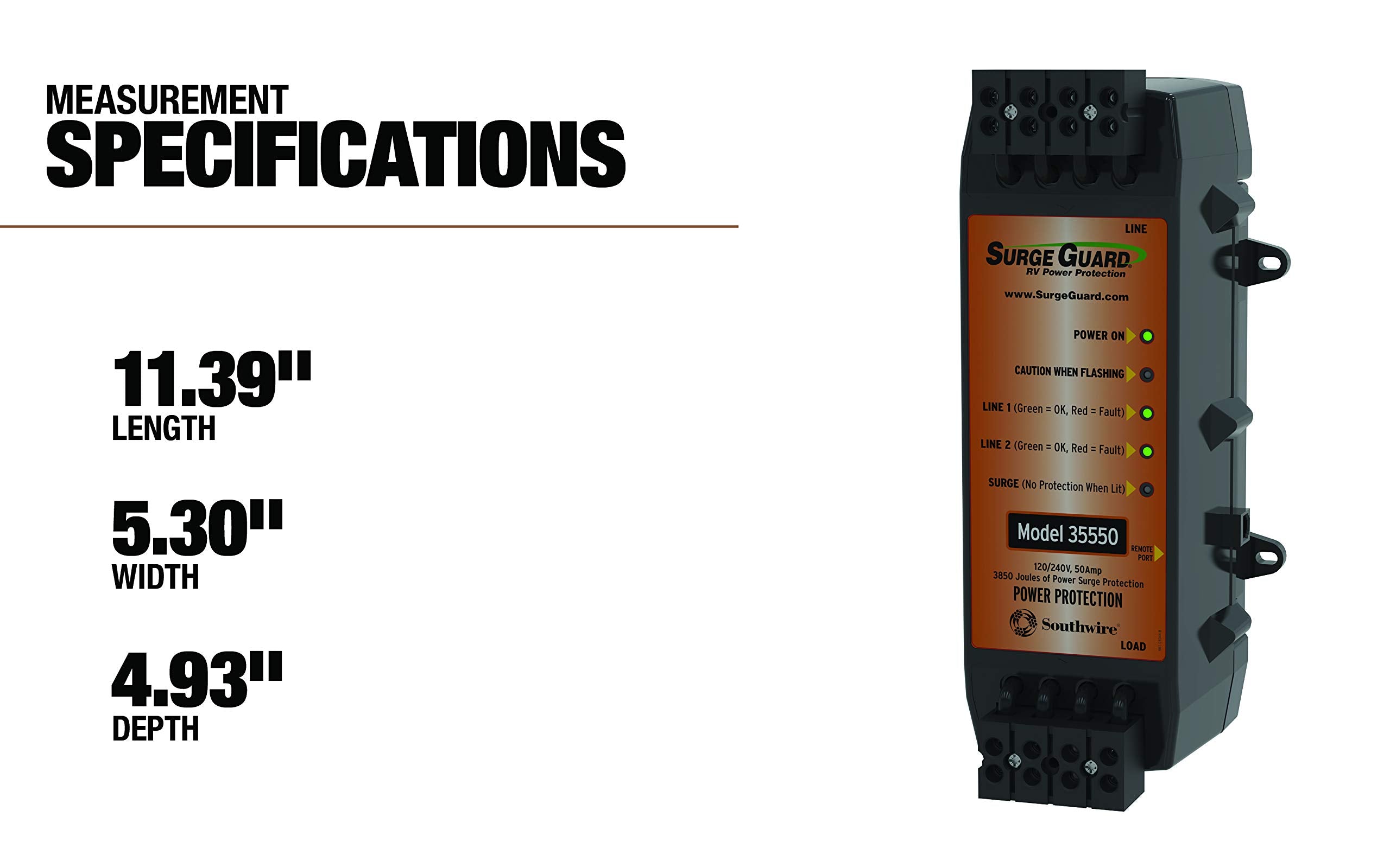 Surge Guard 35550 Hardwire Model   50 Amp