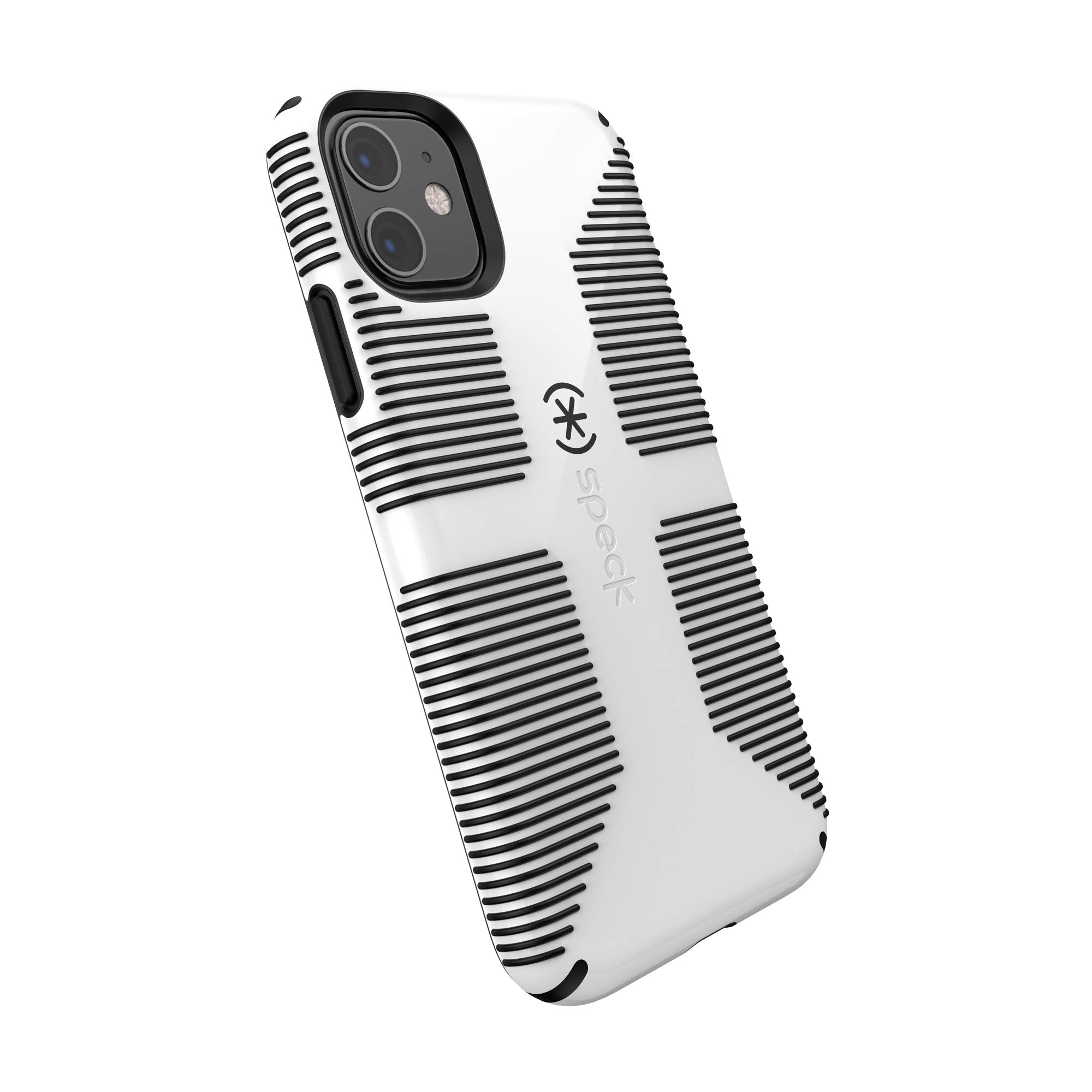 Speck iPhone 11 Case - Drop Protection, Raised Bumpers & Extra Grip Slim Design with Dual Layer Protective Cushion & Qi Wireless