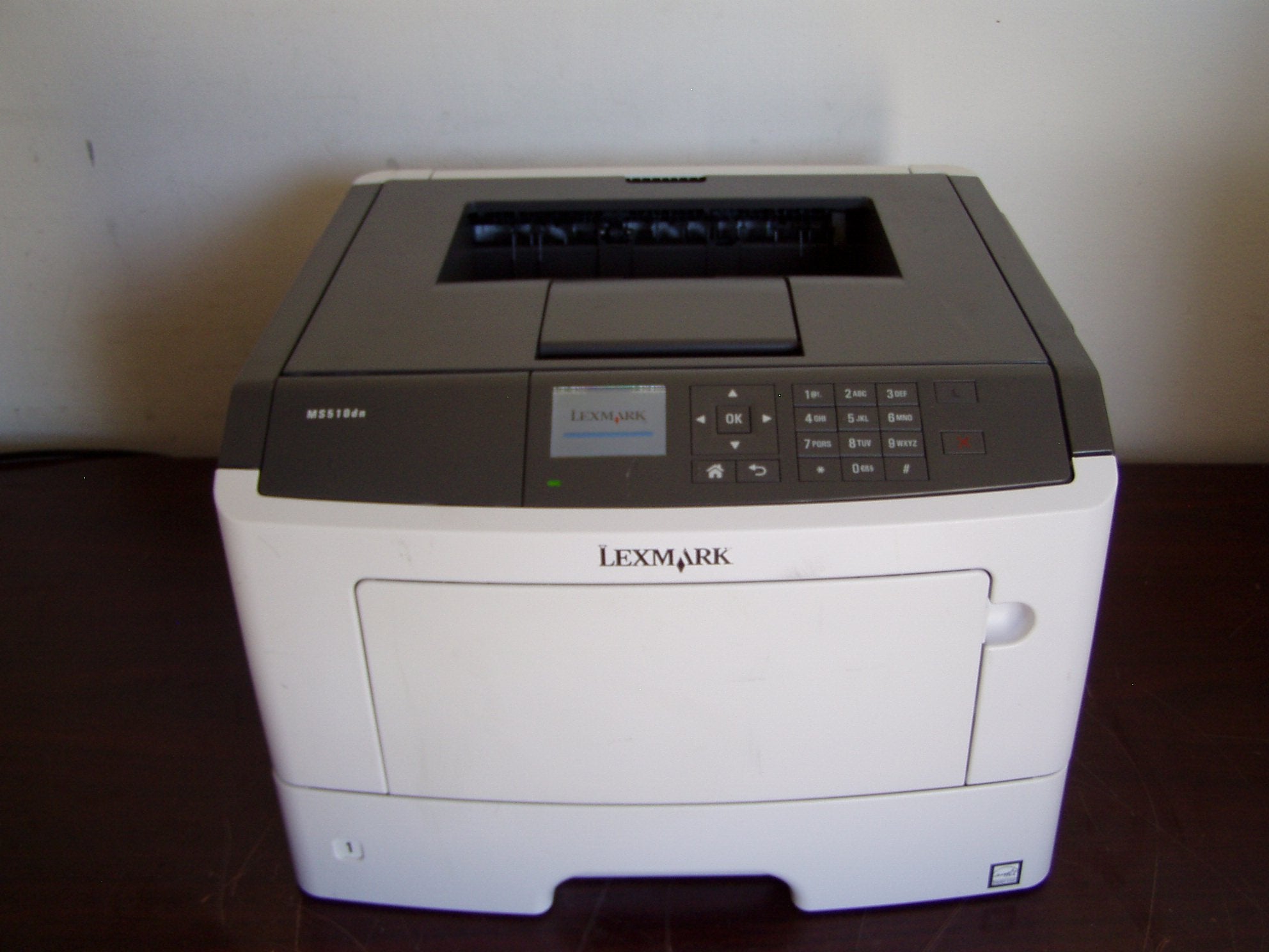 Lexmark MS510dn Compact Monochrome Laser Printer, Network Ready, Duplex Printing and Professional Features