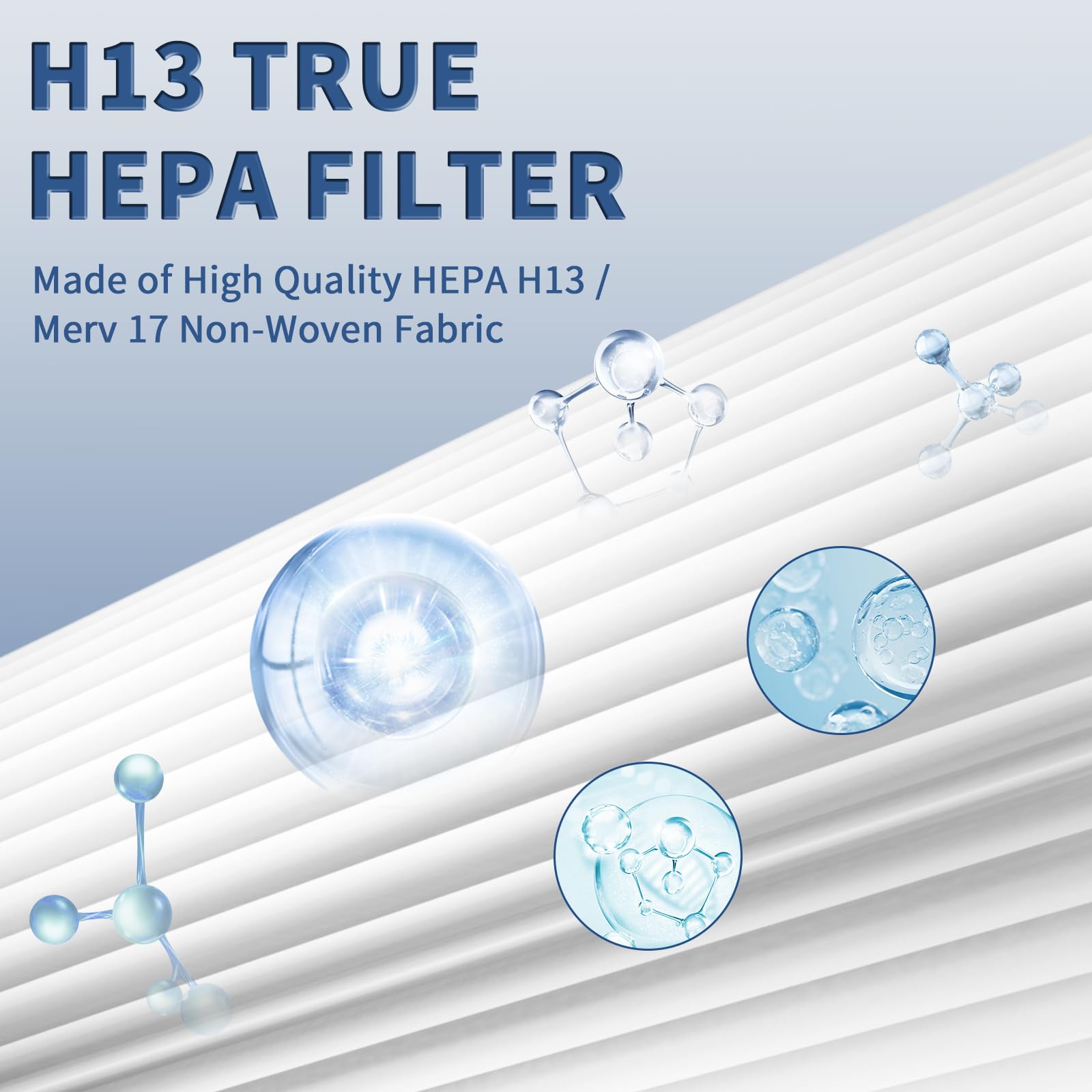 C545 True Hepa Replacement Filter S Compatible With Winix C545 Air Purifier Replacement For Winix S Filter Part 1712 0096 00 And