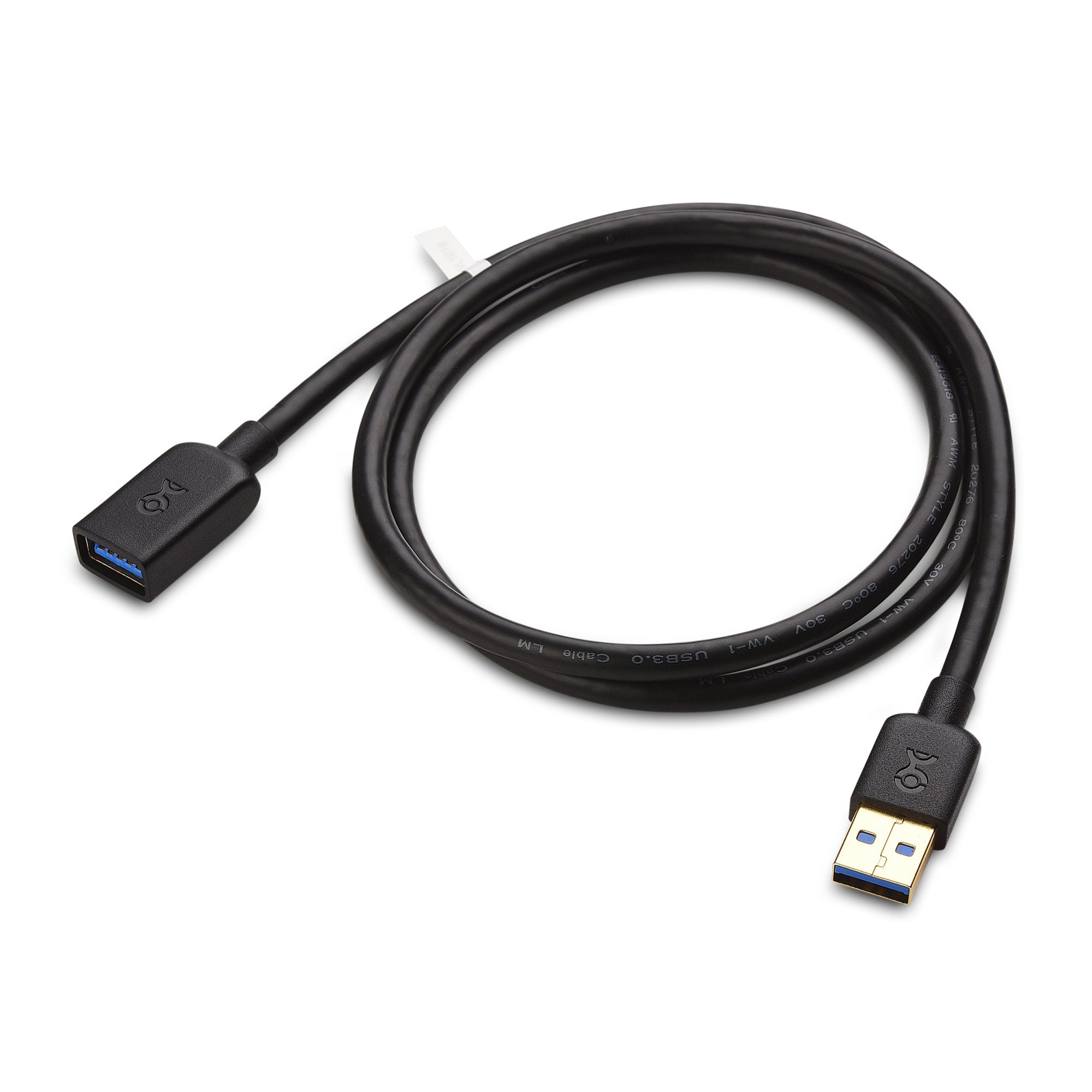 Cable Matters 5Gbps USB Extension Cable   3ft, USB 3.0 Extension Cable, Male to Female USB3.0 Extender, Compatible with Webcam, VR Headset, Printer, Hard Drive, Black
