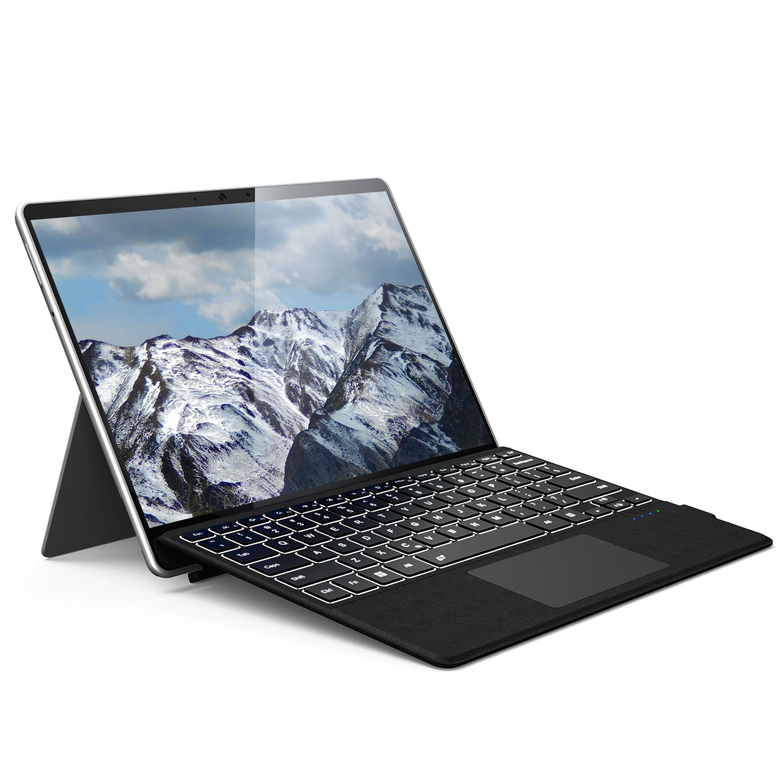Surface Pro Keyboard, Wireless Keyboard Type Cover Trackpad for Microsoft Surface Pro 7 Pro 6 Pro 5 Pro 4 Pro 3 12.3 inch Blueto