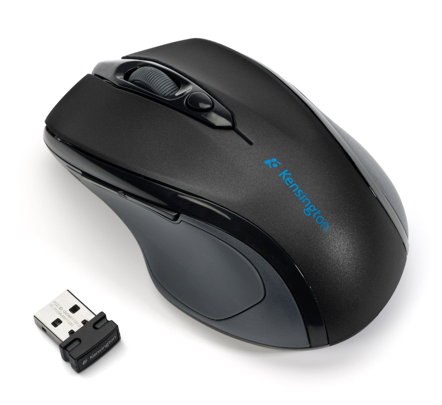 Kensington Pro Fit Mid Size Right Handed Wireless Mouse With Nano Receiver (K72405Us)