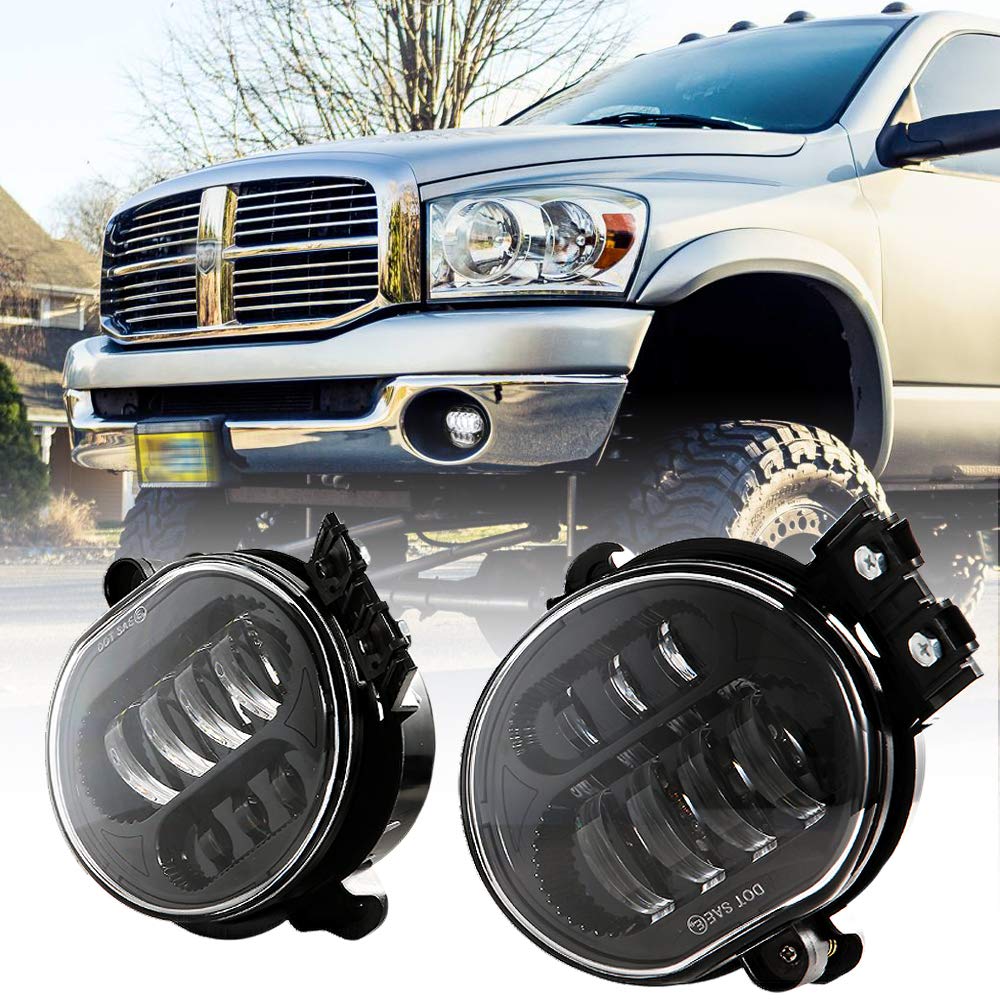 Bicyaco New Version Led Fog Light For Dodge Ram 1500 2002 2008 Dodge Ram 25003500 Pickup Truck 2003 2004 2005 2006 2007 2008 200
