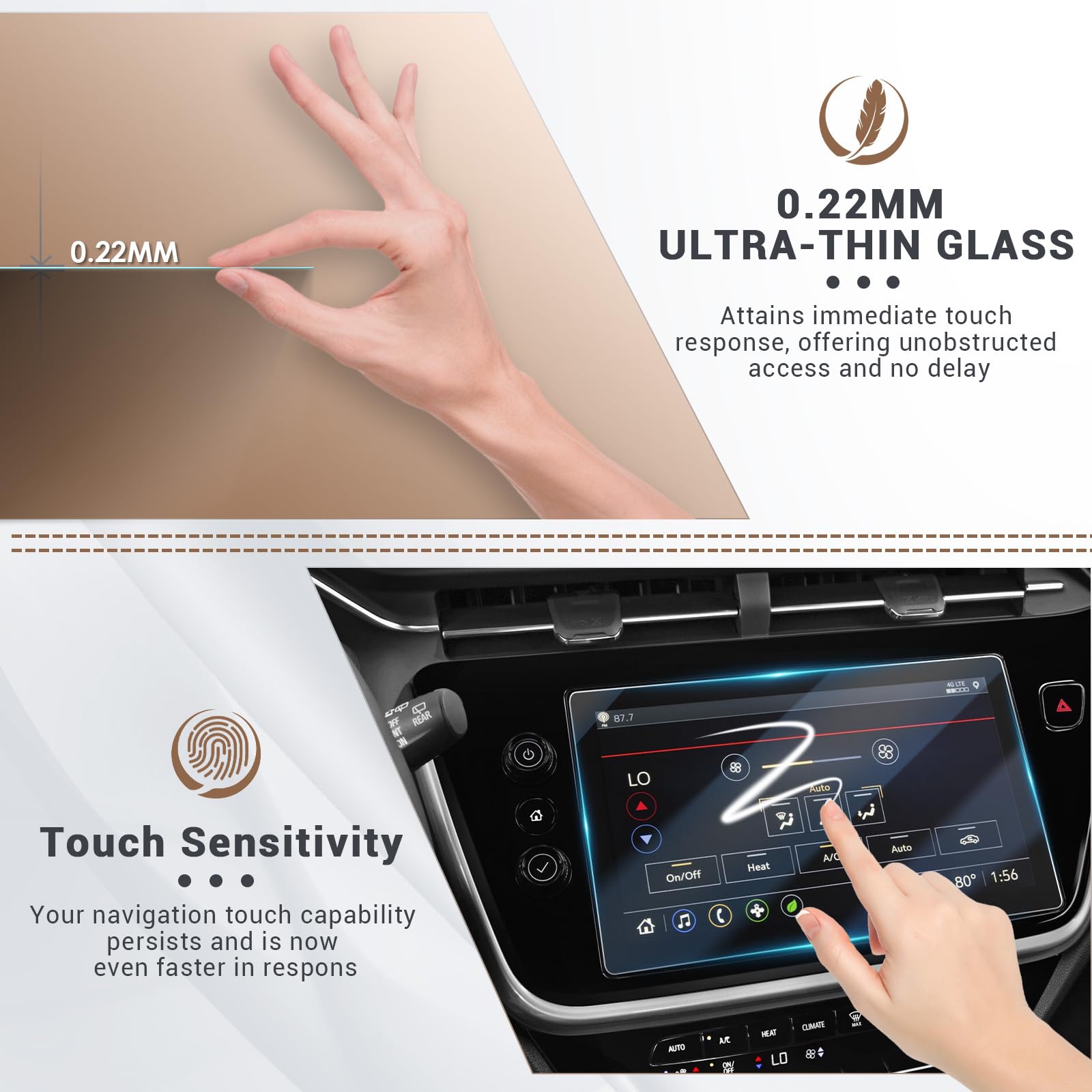 Yee Pin 2025 2024 2023 2022 Chevy Bolt Euv Screen Protector For Chevy Bolt Ev Accessories Chevy Bolt Screen Protector 2022 2025 Bolt Euv Screen Protector 2022 Chevy Euv Screen Protector Anti Scratch