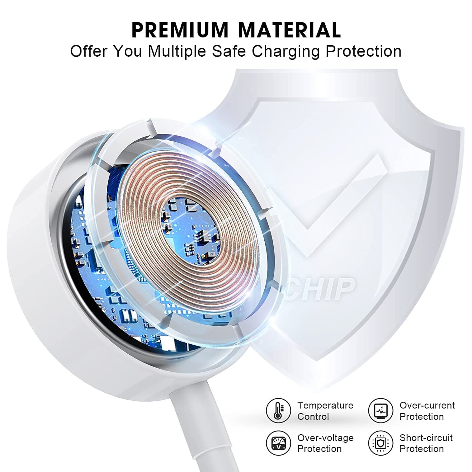 Watch Charger For Apple Watch Charger, 10Ft Long Iwatch Portable Wireless Fast Magnetic Charging Cable Cord With Usb Wall Charge