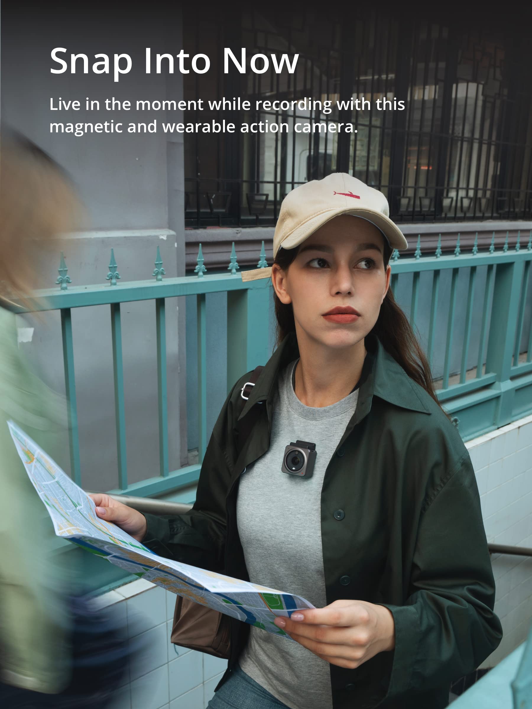 Dji Action 2 Power Combo   Action Camera With Battery Extension Module, Magnetic Accessories, Stabilization, Portable Camera