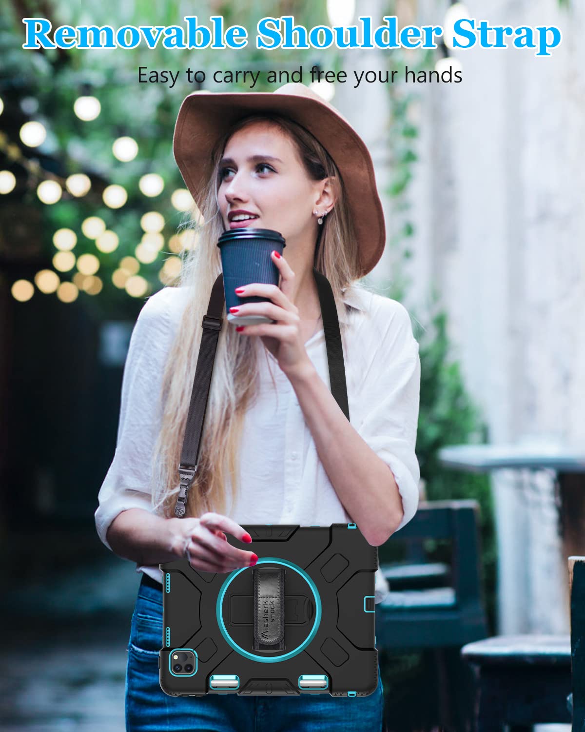 Case For Ipad Pro 11 2021 3Rd Generation/2022 4Th Gen: Heavy Duty Shockproof Silicone Protective Cover For Ipad 11 Inch 2020 & 2