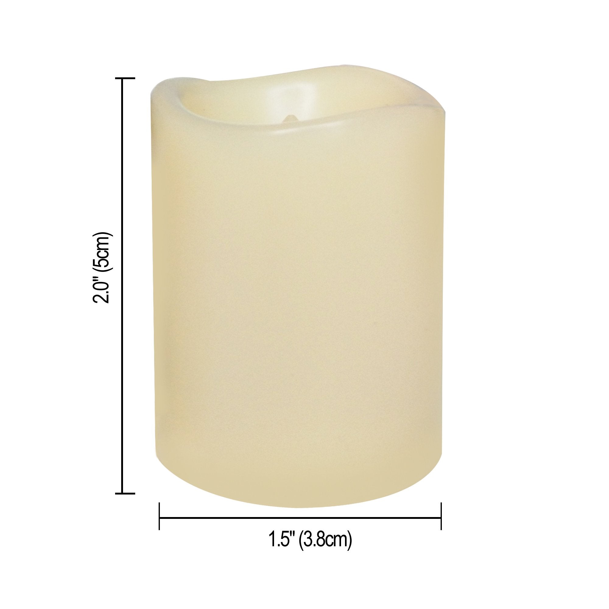 Candle Choice 12 Pcs Premium Flameless Candles, Led Flameless Votives, Battery Operated Votives, Long Battery Life, 120+ Hours B