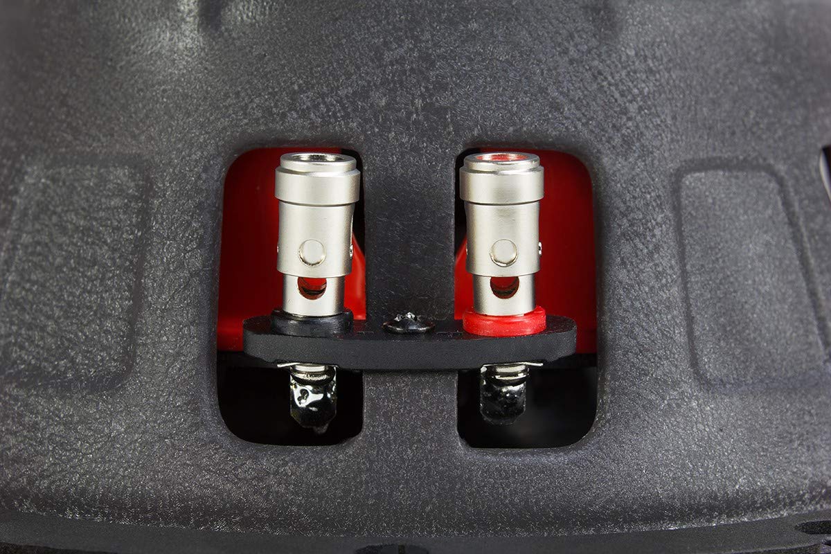 Mb Quart Ds1 254 Discus Shallow Mount Subwoofer (Black)   10 Inch Subwoofer, 400 Watts, Car Audio, 2 Inch Voice Coils, Uv Rubber