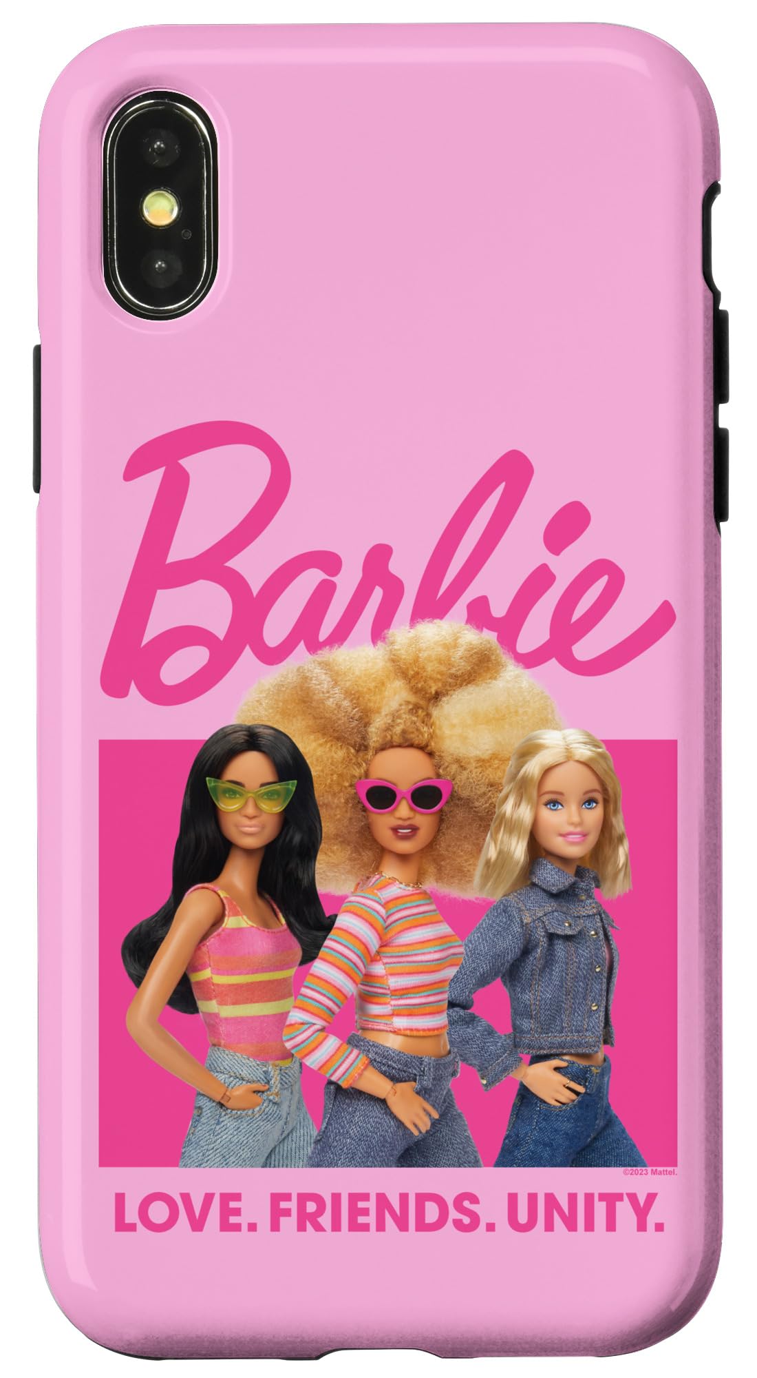 Iphone X/Xs Barbie   Love, Friends, Unity Case