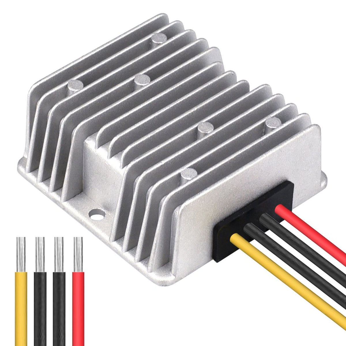 Cllena Waterproof Dc/Dc 12V Step Up To 24V 10A 240W Voltage Boost Converter Regulator Transformer Power Supply (Input 10V 16V)