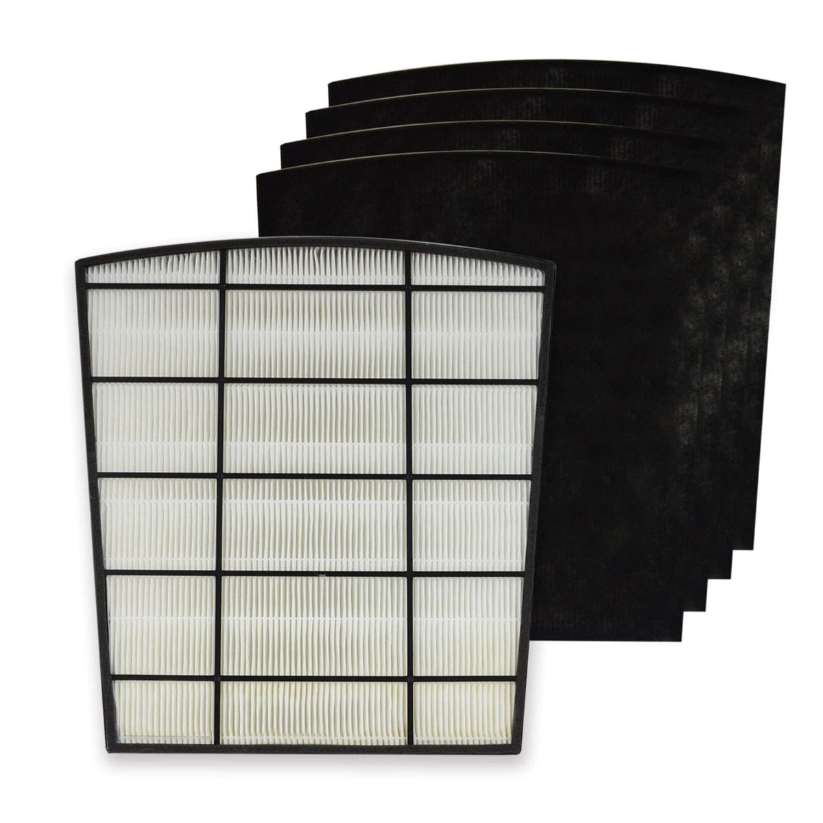 Pureburg Replacement True Hepa Filter Set Compatible With Hunter Hp800 Multi Room Large Console Air Purifier, Part Number H Hf80