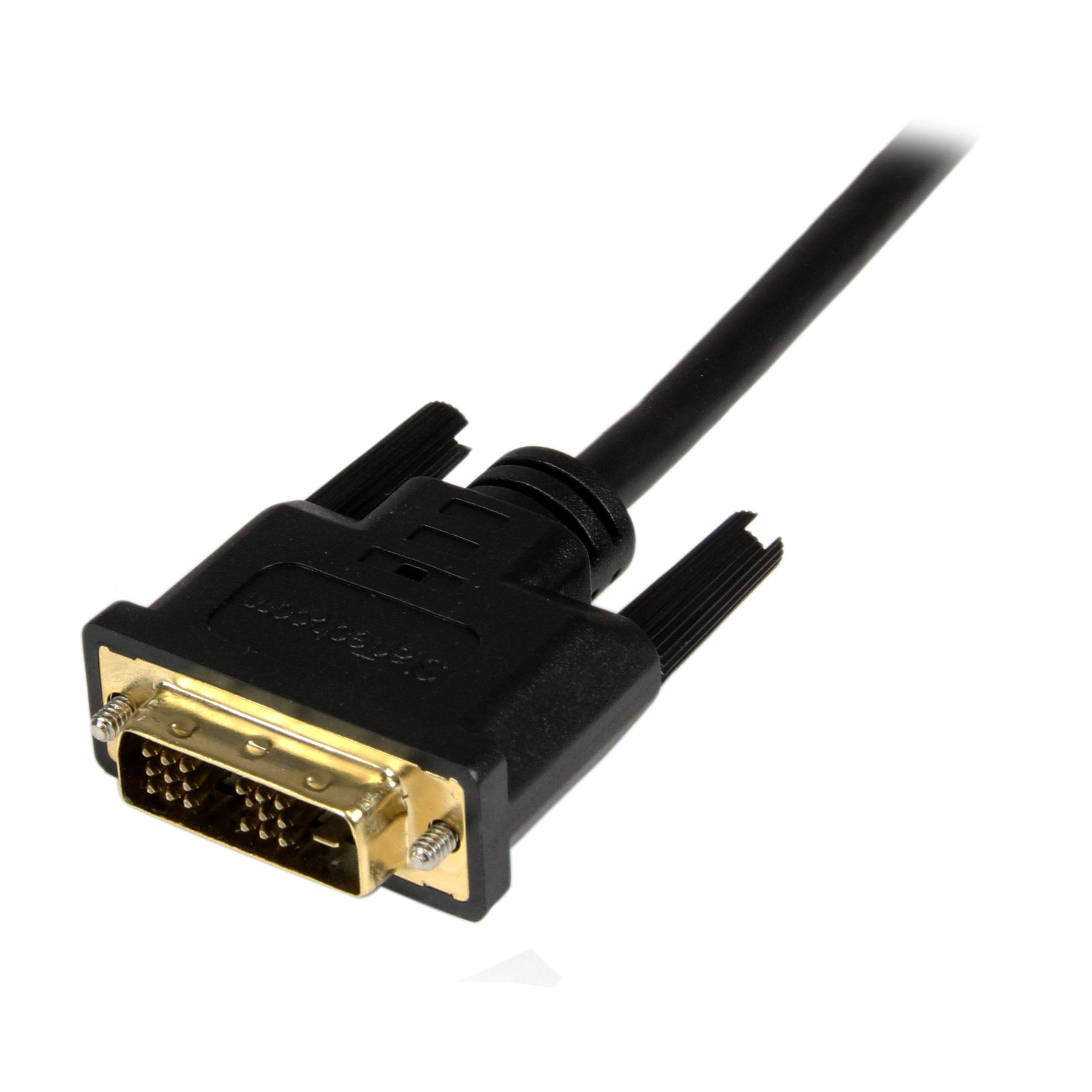 Startech.Com 2M Micro Hdmi To Dvi D Cable   M/M   2 Meter Micro Hdmi To Dvi Cable   19 Pin Hdmi (D) Male To Dvi D Male   1920X12