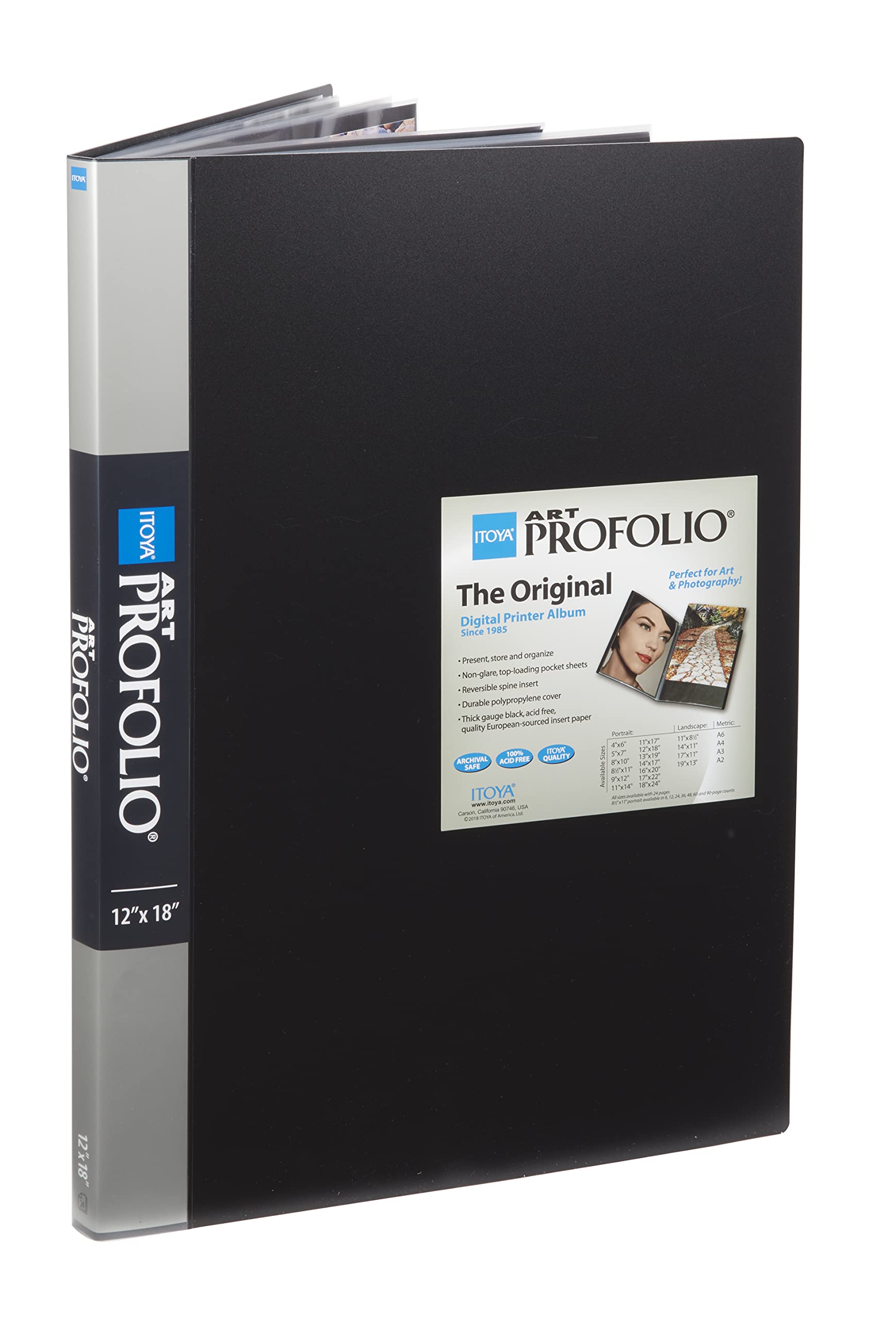 Itoya Ia 12 10 The Original Art Profolio 12X18 In.