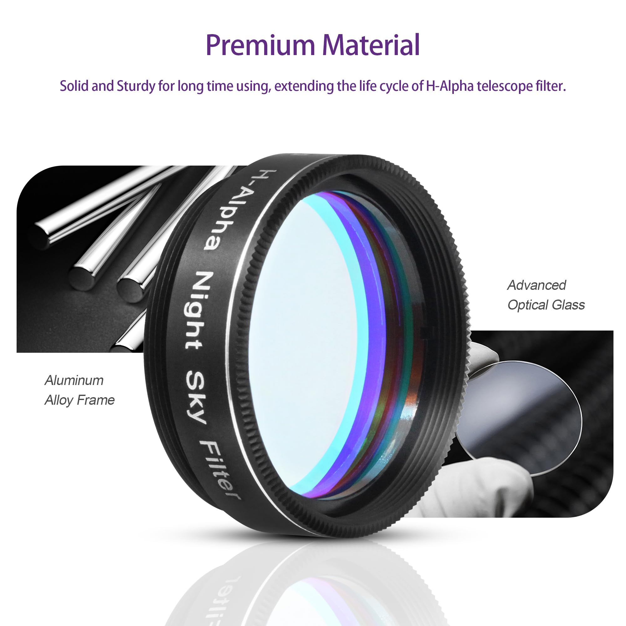 Astromania 1.25'' H Alpha Night Sky Filter