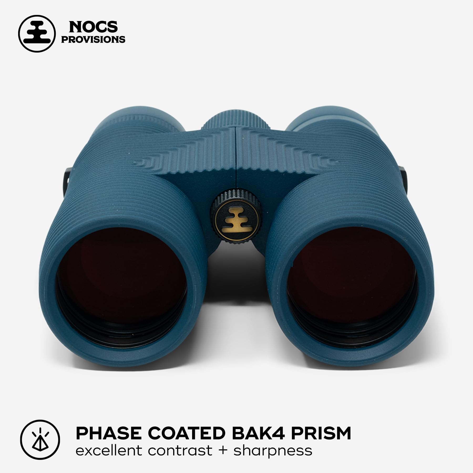 Nocs Provisions Pro Issue 8X42 Waterproof Binoculars, 8X Magnification, Phase Coated Bak4 Prism, Wide View Multi Coated Lenses F