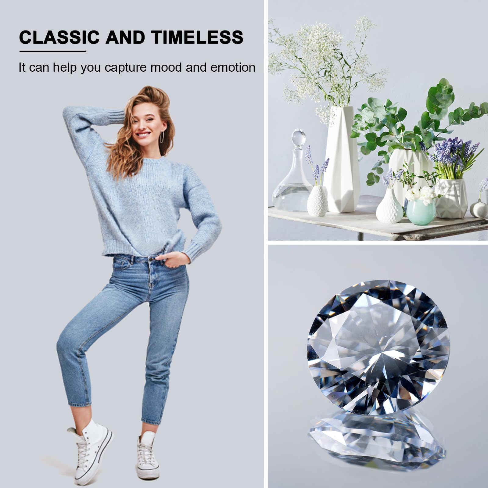 Aimosen 10X10 Ft Gray Backdrop Background For Photography Large Photo Backdrop Curtain Drapes, High Density Gray Screen Backdrop