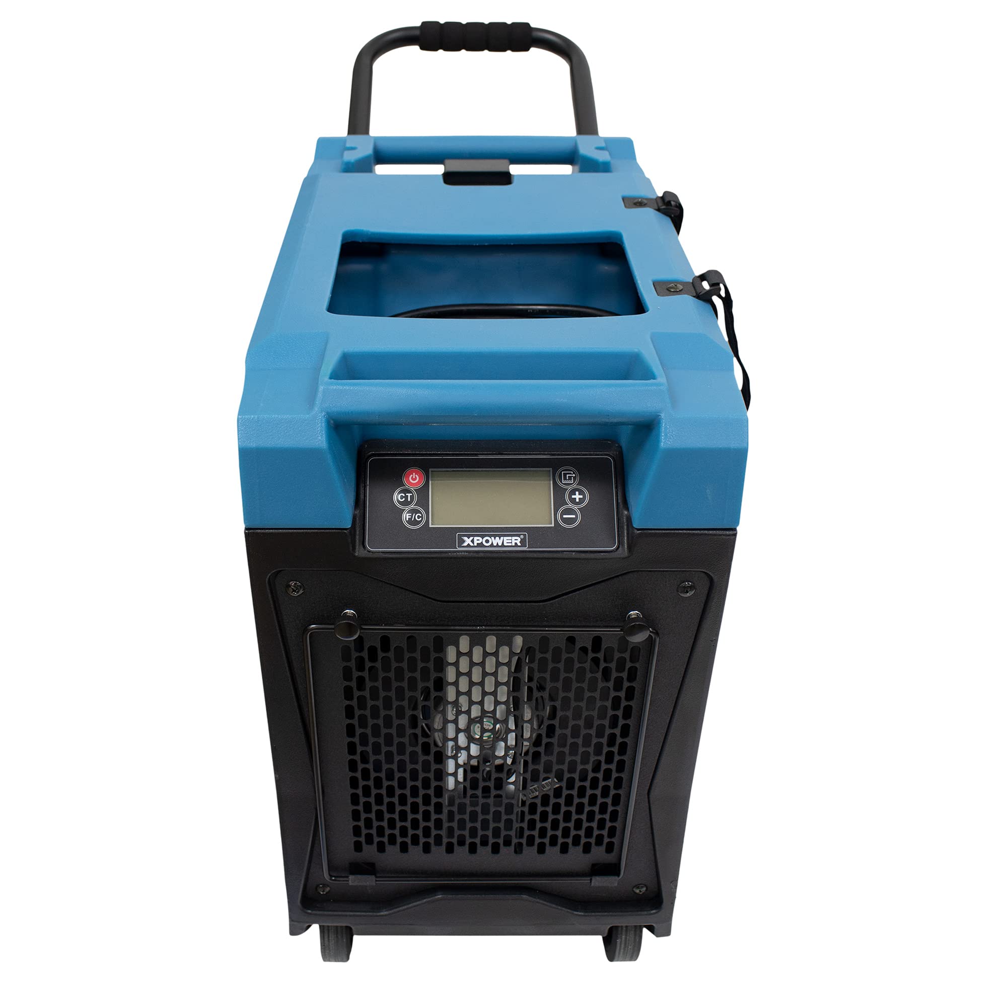 Xpower Xd-85L2 145-Pint Lgr Commercial Dehumidifier With Automatic Purge Pump, Drainage Hose, Handle And Wheels For Water Damage