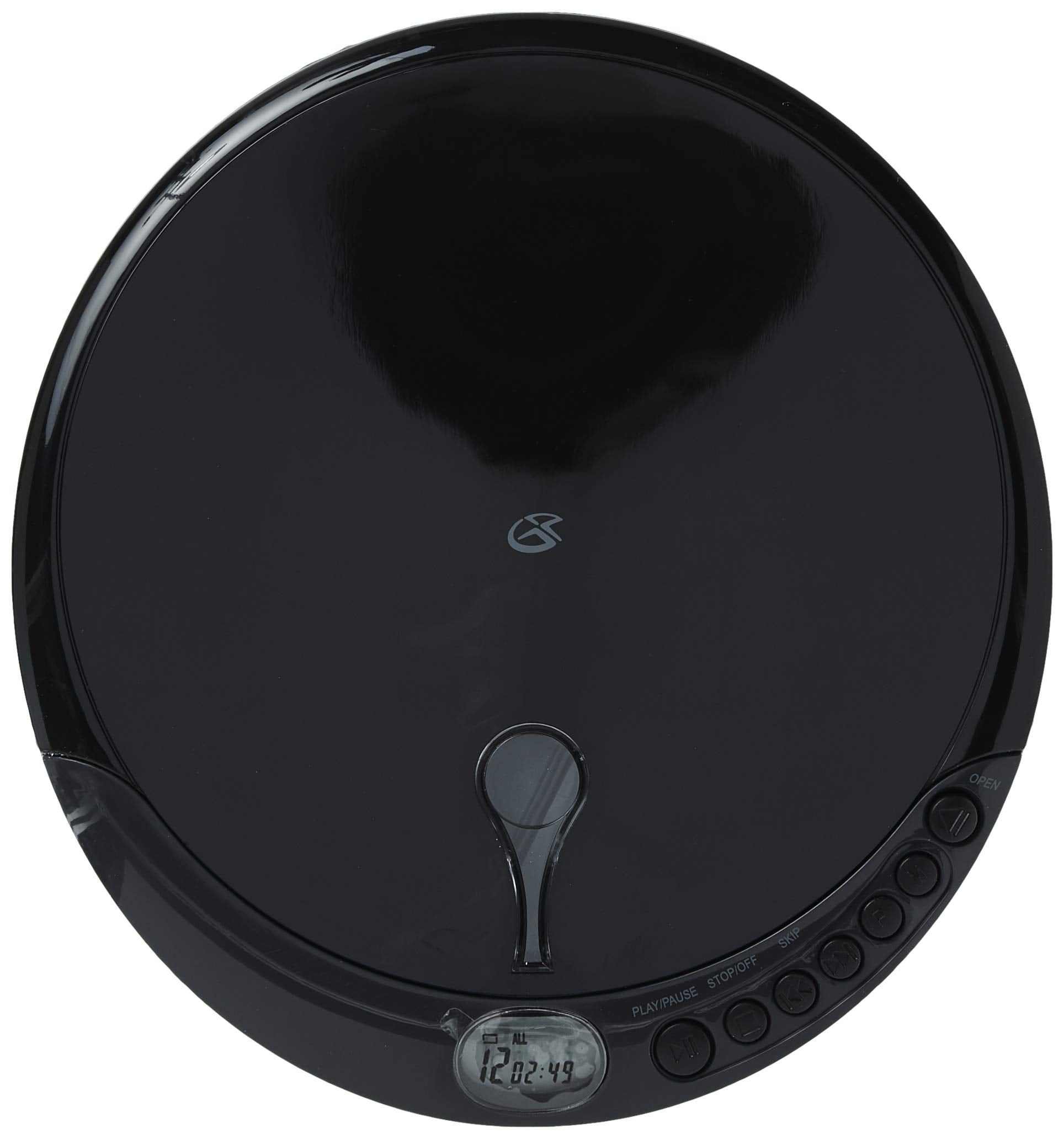 Gpx Pc301B Portable Cd Player With Stereo Earbuds And Anti Skip Protection (Pc301B),Black, Single