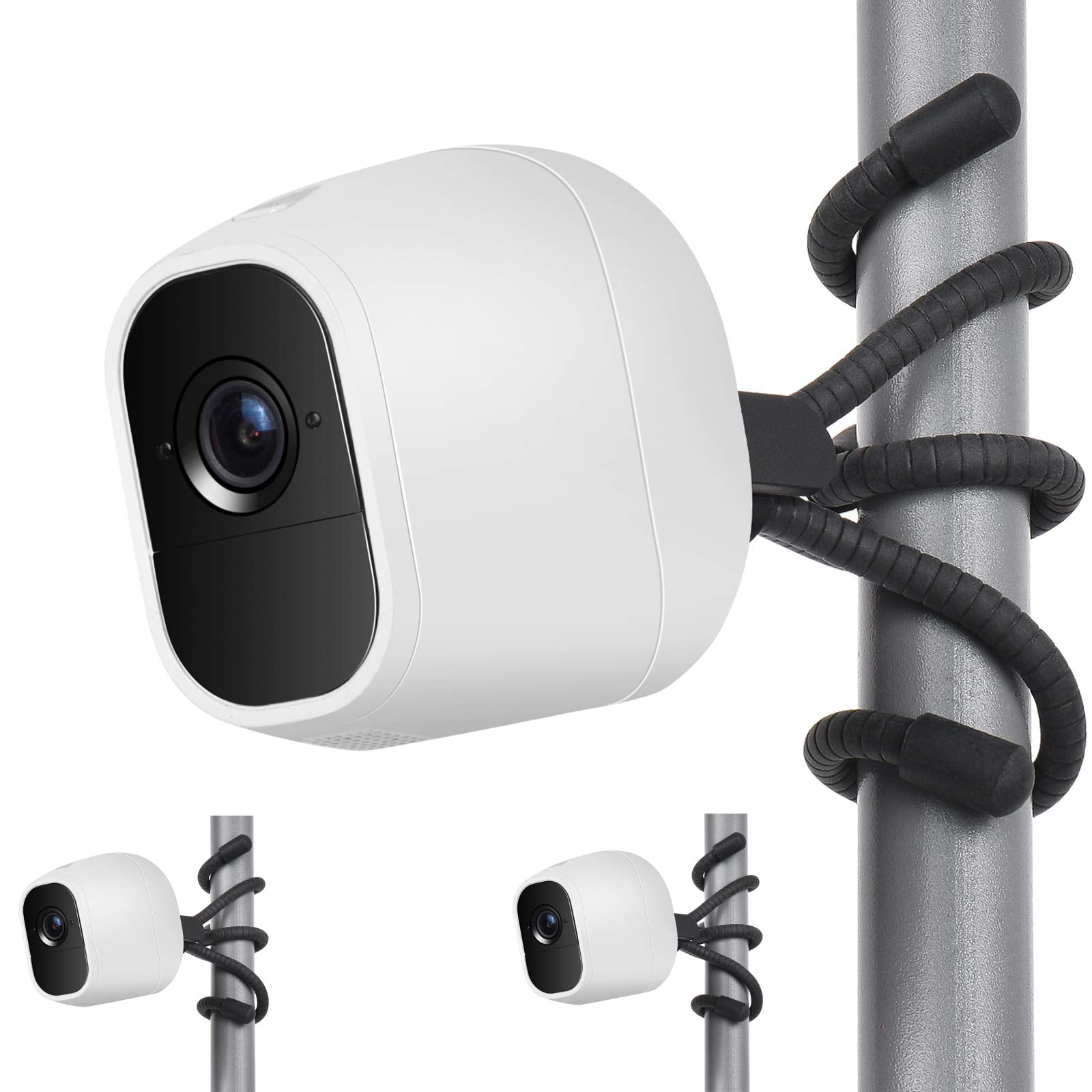 Uogw 2 Pack Flexible Tripod Compatible with Arlo Pro 4/Pro 2/Pro,Arlo Ultra,Arlo Baby,Arlo Pro 3,Arlo Go,Arlo Pro 5S 2K,Go 2,Arl
