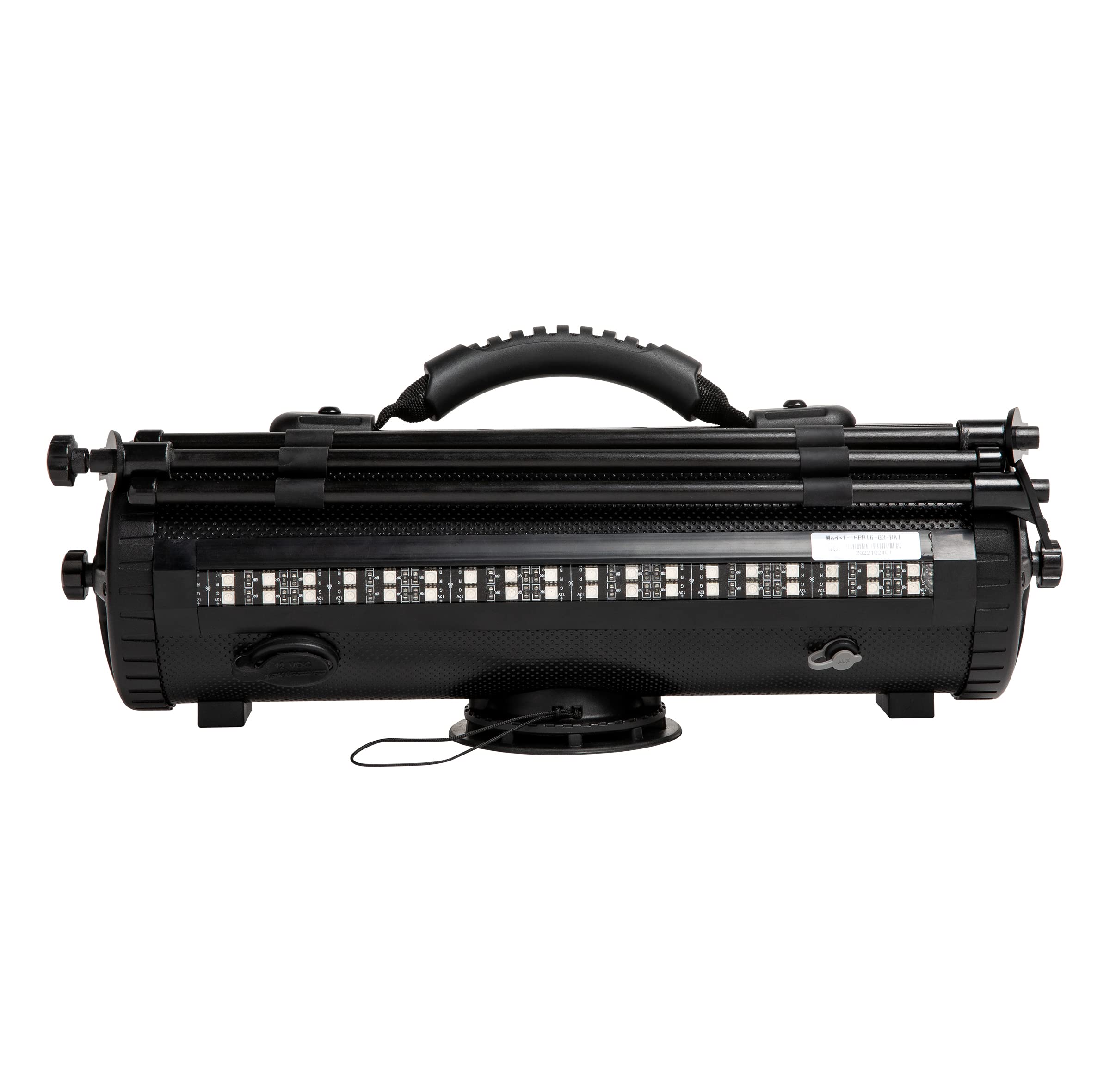 Bazooka Party Bar Mini | Portable Bluetooth Ip66 Waterproof Speaker | Rgb Lights | Party Button Pairing | Up To 70 Hrs Battery L