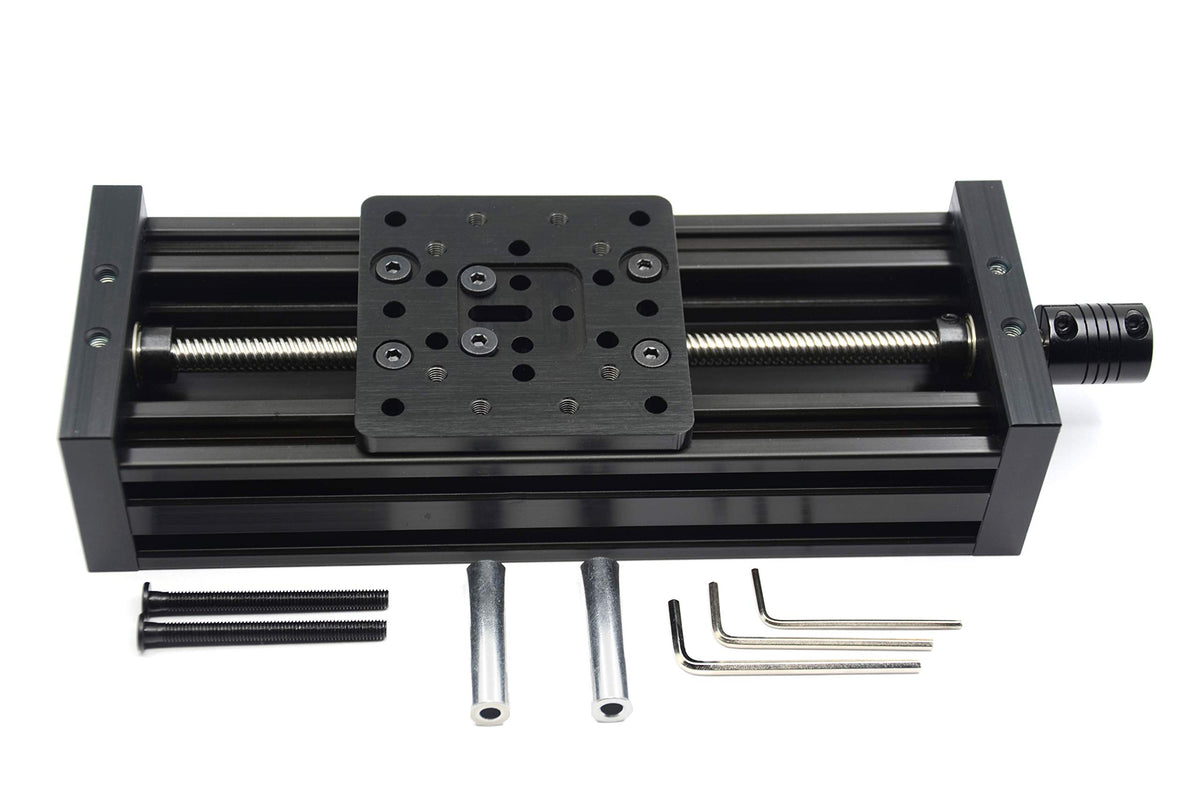 Befenybay 200Mm 4080U Z Axis Screw Slide Table Linear Actuator Kit Linear Module For 3D Printer And Diy Cnc Router Parts X Y Z A