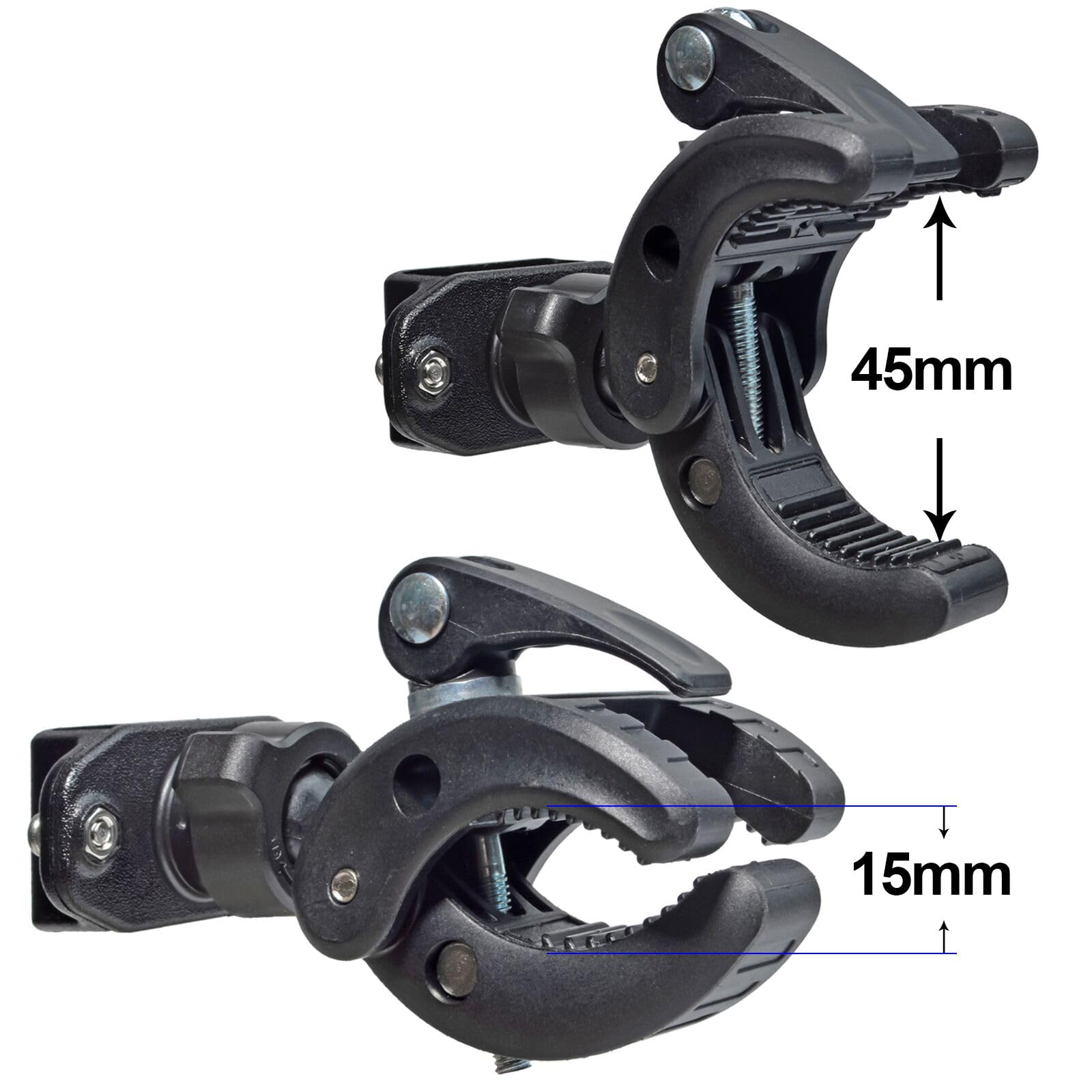 Hyshikra Motorcycle Walkie Talkie Mount, Bike Bicycle Radio Holder Hanger For Baofeng Uv5R Motorola Talkabout Kenwood Yaesu Midl