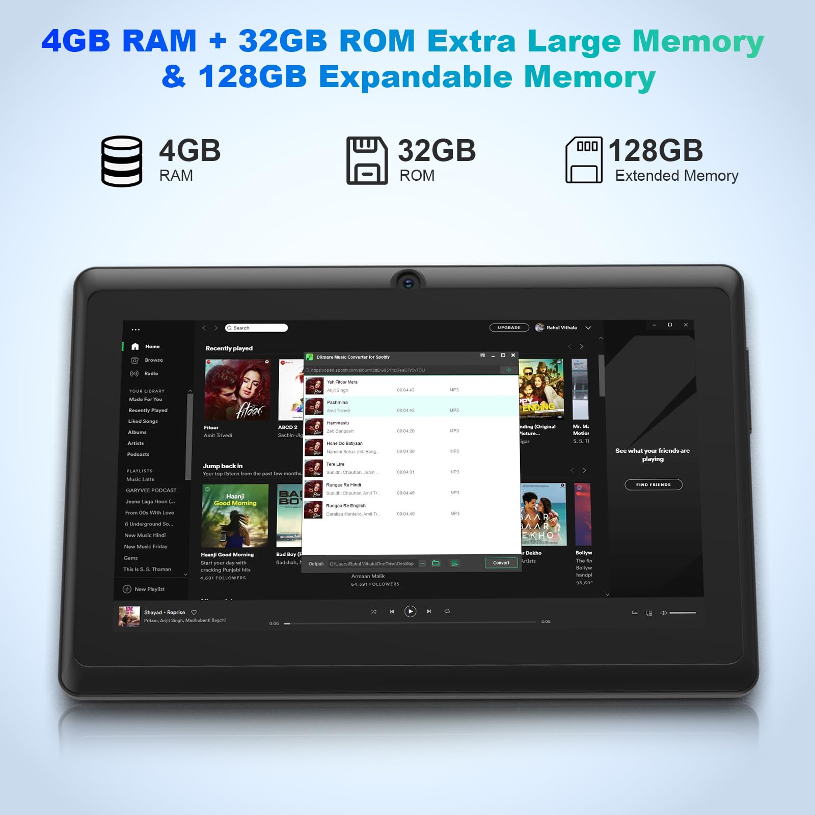 Peicheng Android 12 Tablet 7 Inch, 4Gb Ram 32Gb Rom Tablets, Quad Core 1.5Ghz Processor, Dual Camera,1024 X 600 Ips Hd Display S