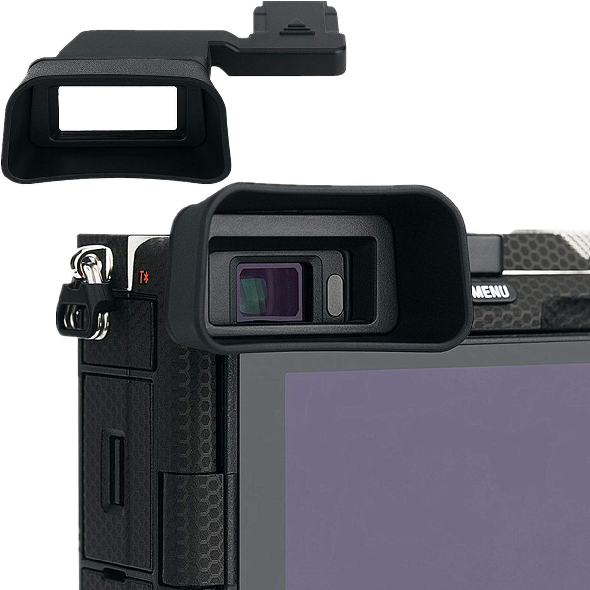 Soft Silicon Camera Viewfinder Eyecup Eyeshade For Sony A7C Alpha 7C (Ilce7Cl/S) Eyepiece Eye Cup Protector(Not Fit A7C Ii, A7Cr