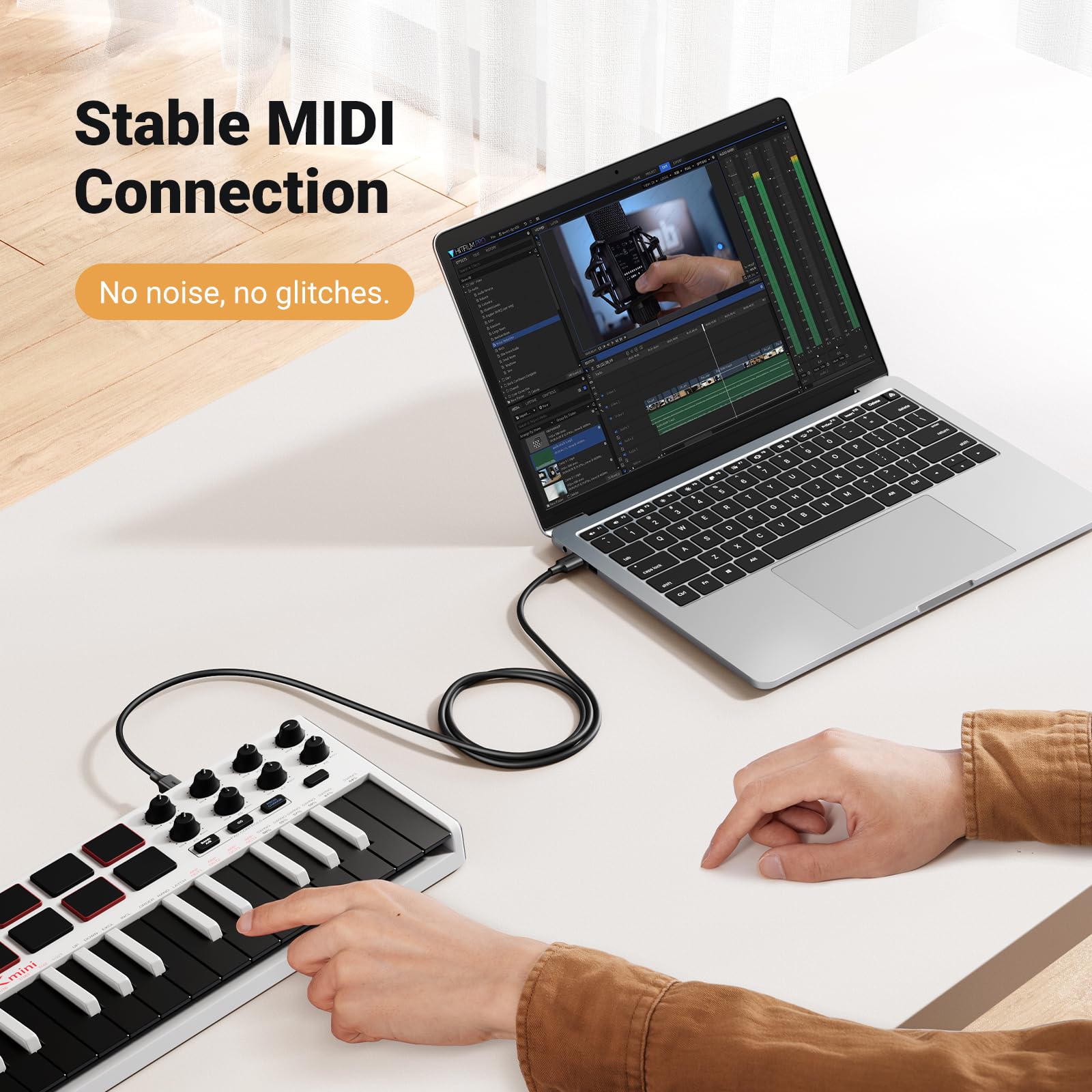 Ugreen Usb Printer Cable - Usb A To B Cable, 2.0 Usb B Cable High-Speed Printer Cord Compatible With Hp, Canon, Brother, Samsung