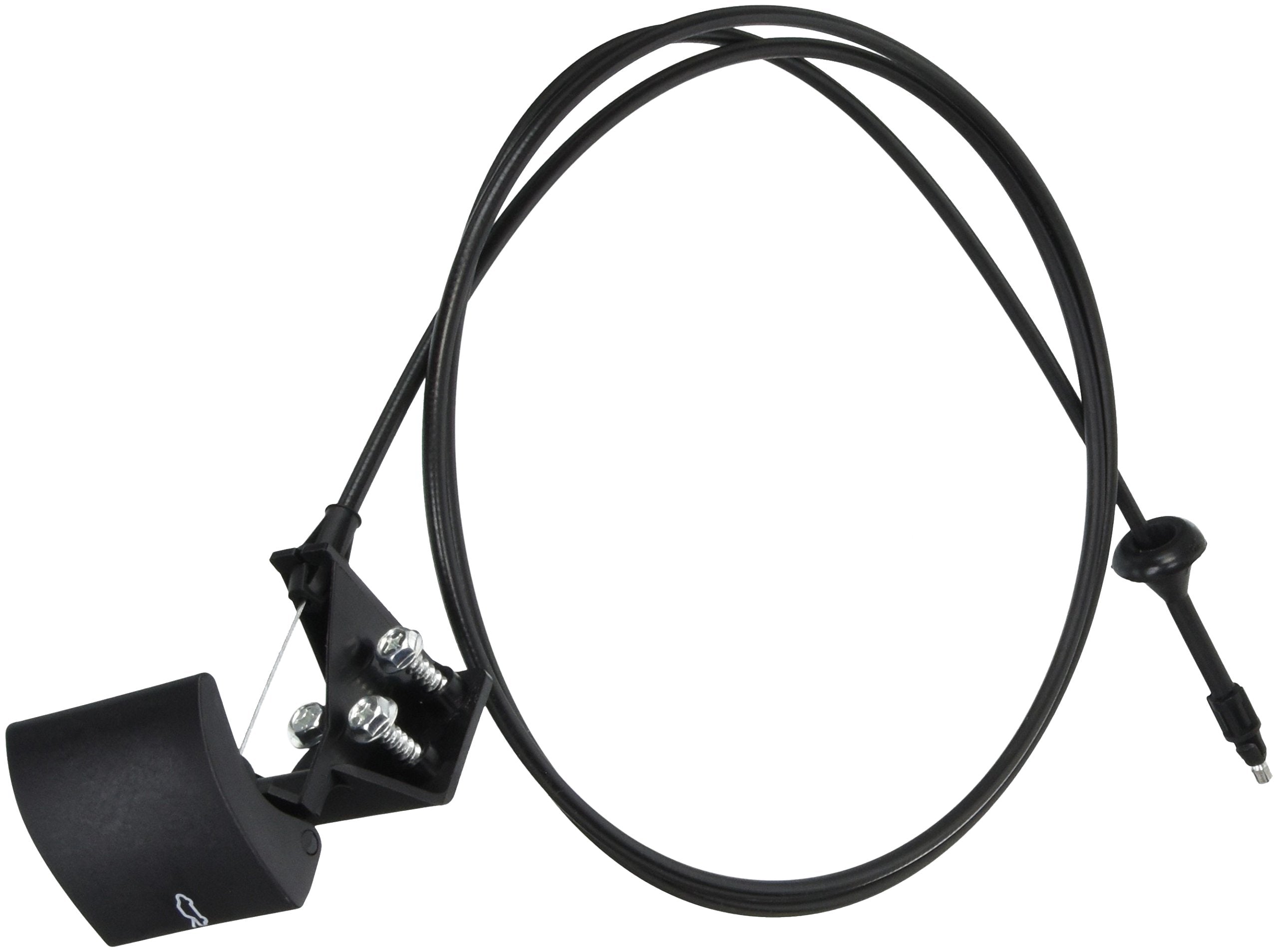 Crown Automotive Hood Release Cable Electrical, Lighting And Body, Black