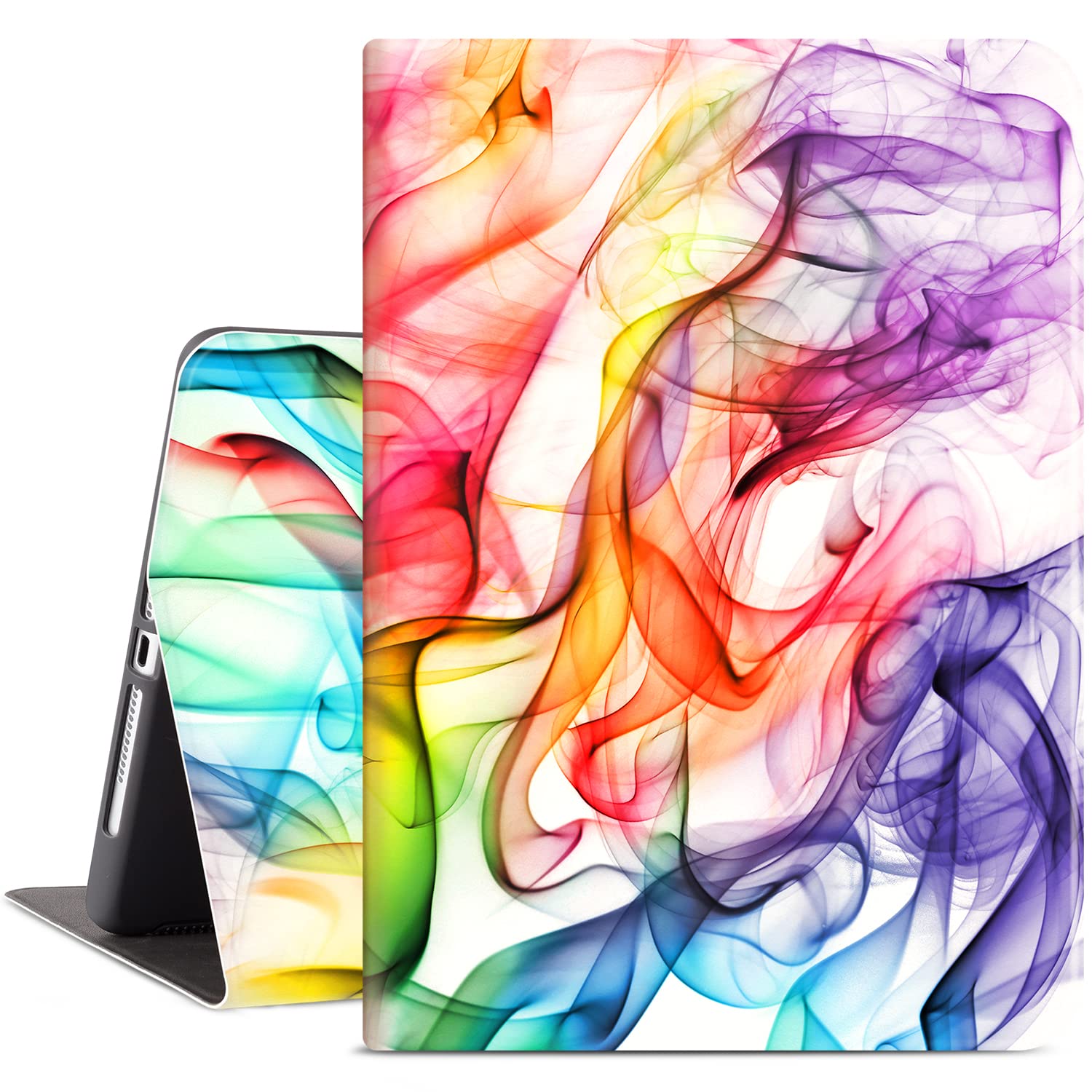 Emogins Ipad Air 2 Case, 9.7 Inch Case Protective Cover For Apple 5Th/6Th Generation, Multi Angle Viewing With Adjustable Stand 