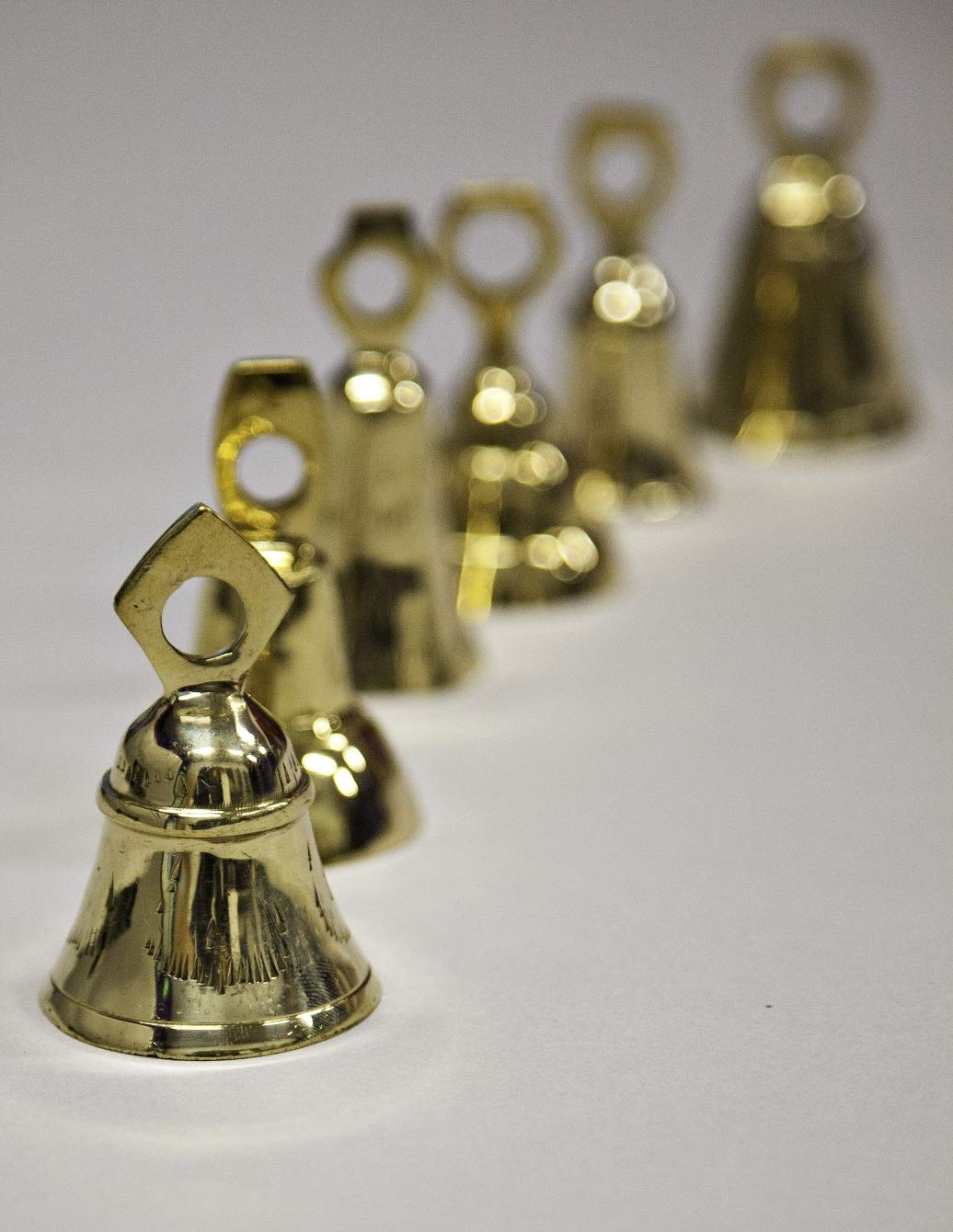 Dozen 3 ''  Assorted Brass Bells