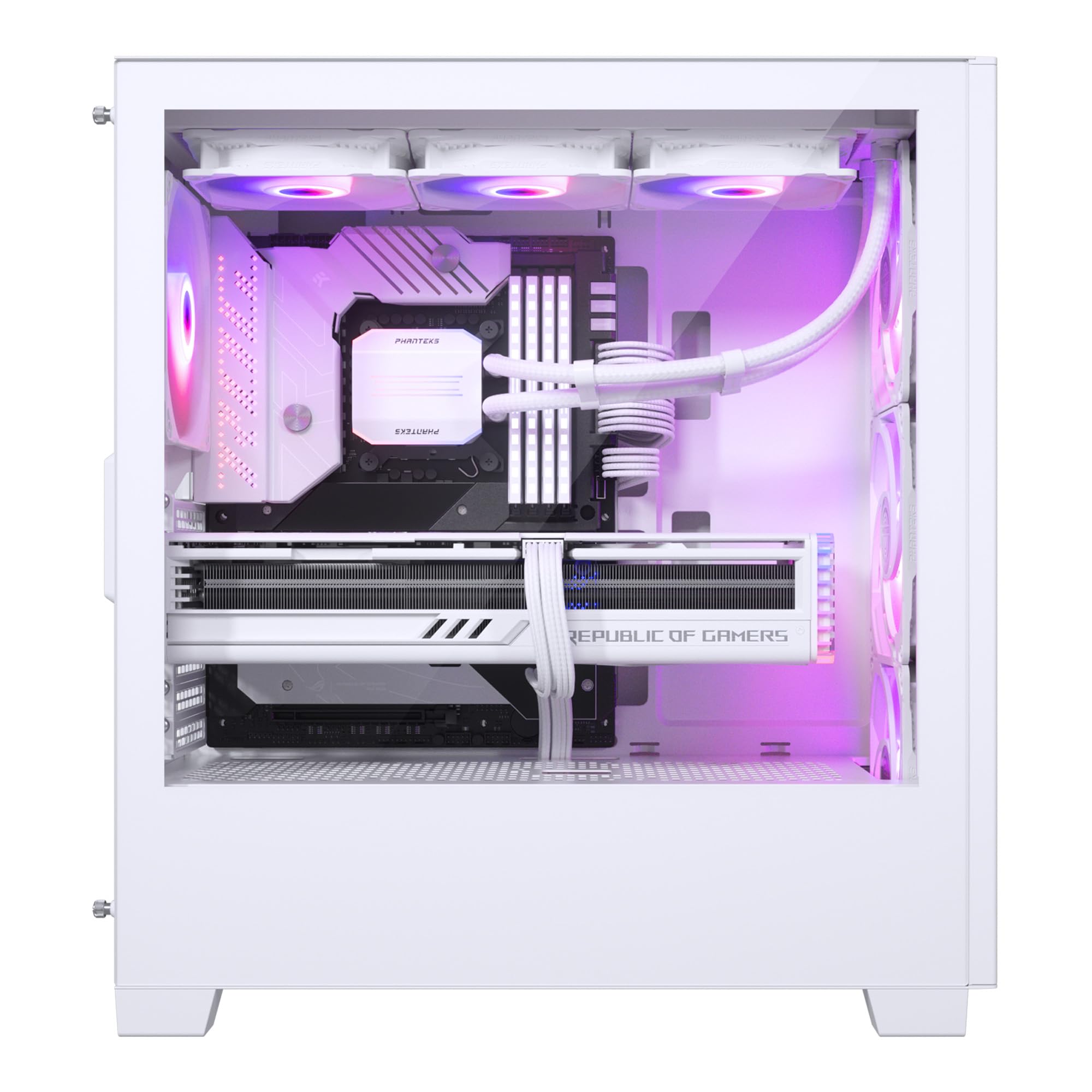 Phanteks Xt Pro Ultra, Mid Tower Gaming Chassis, 4X M25 140 Fans Included, High Airflow Performance Mesh, Tempered Glass Window,